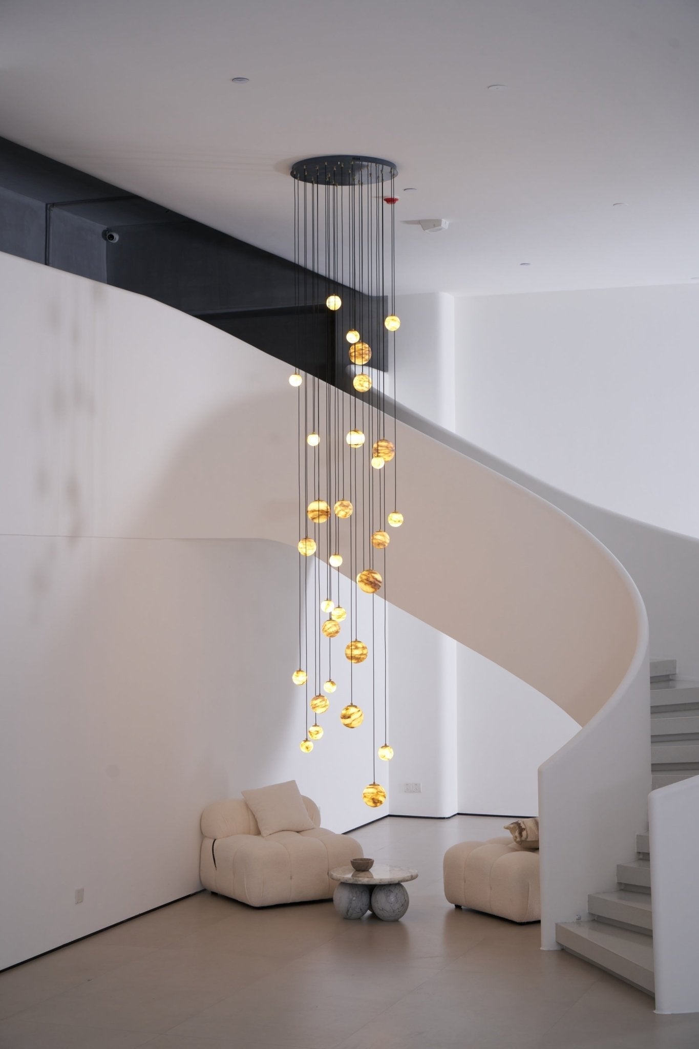 Sultana Alabaster Cluster Chandelier