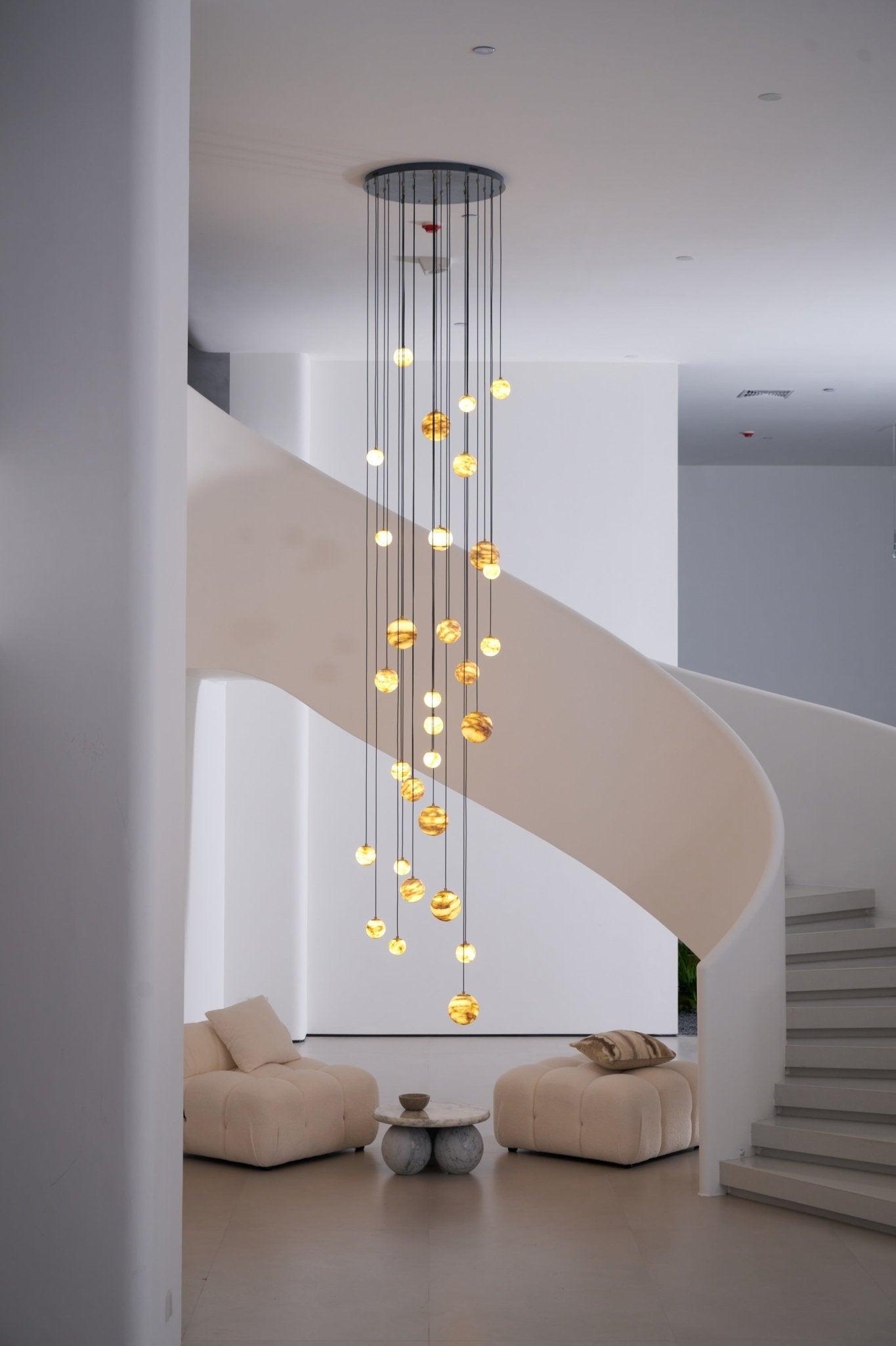 Sultana Alabaster Cluster Chandelier