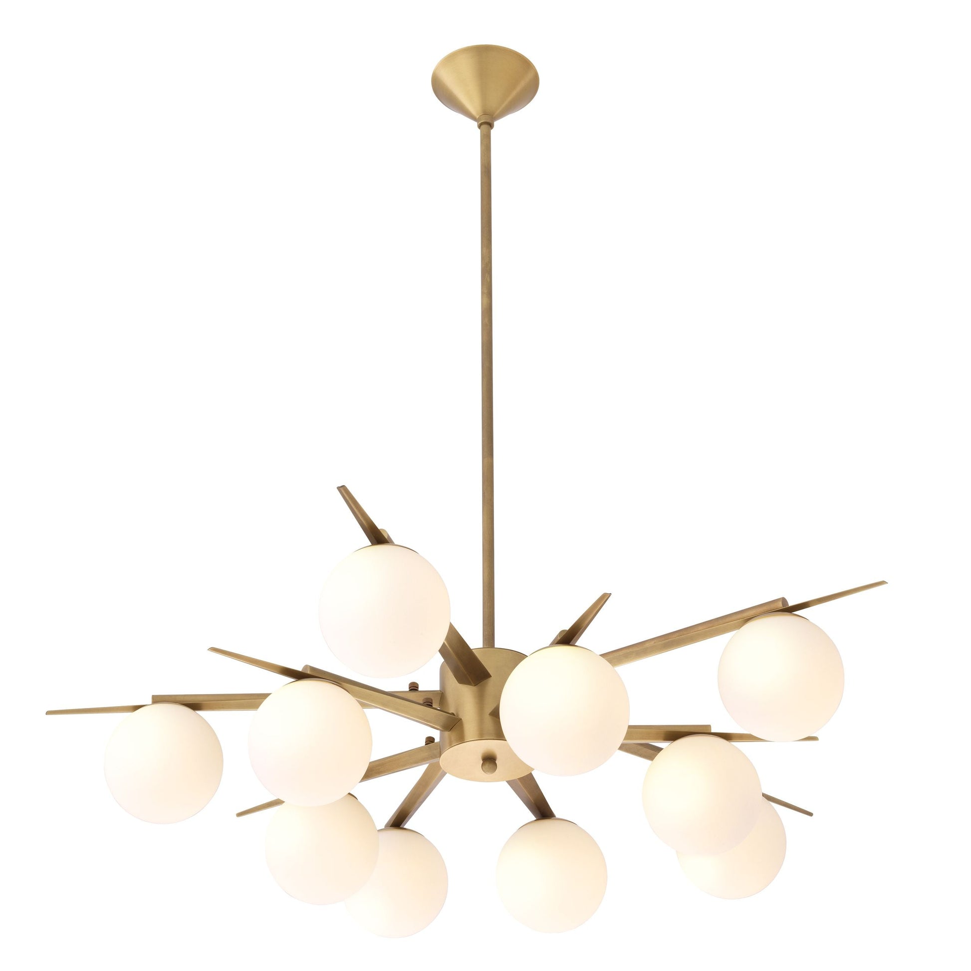 Venezia Modern Brass Chandelier