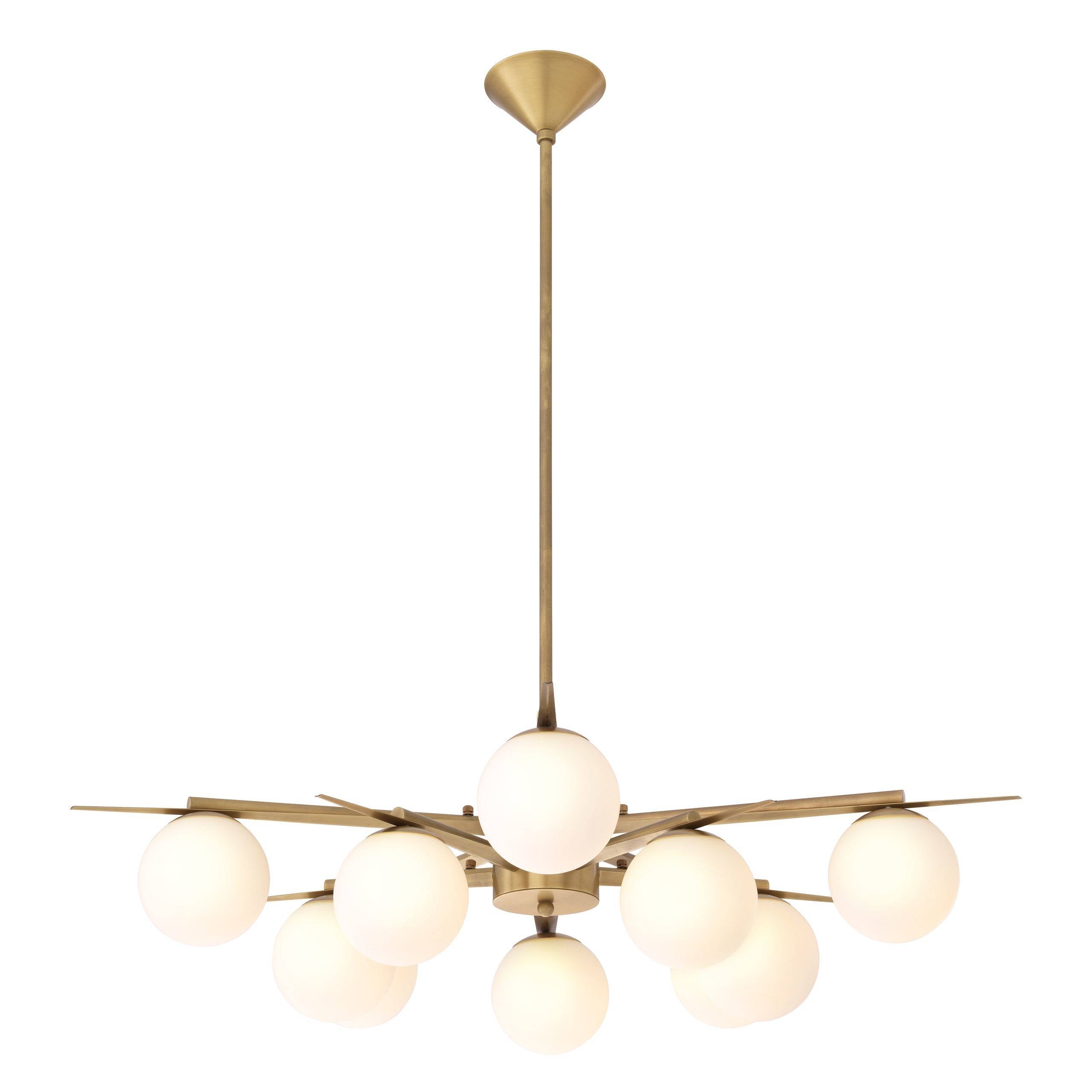 Venezia Modern Brass Chandelier