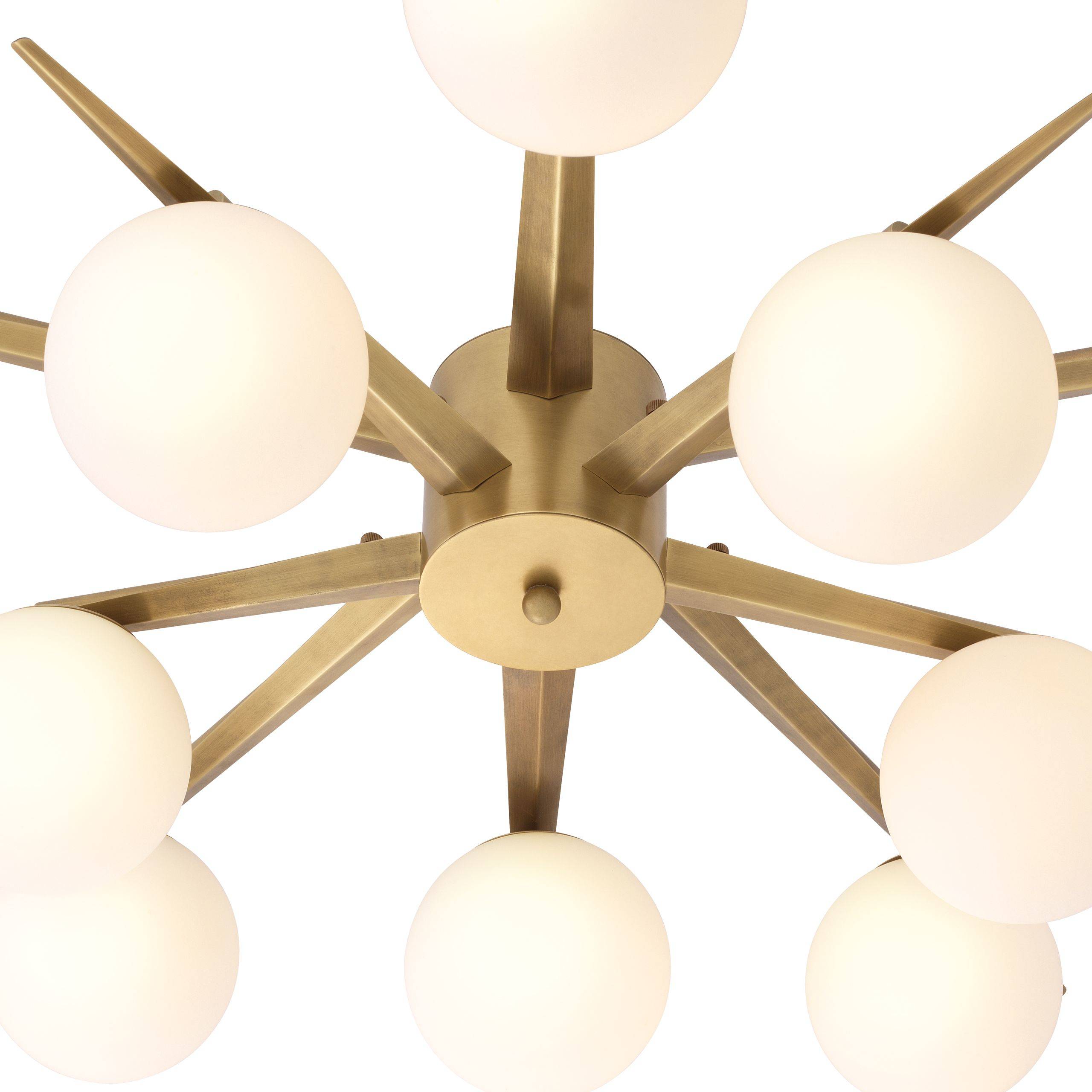 Venezia Modern Brass Chandelier
