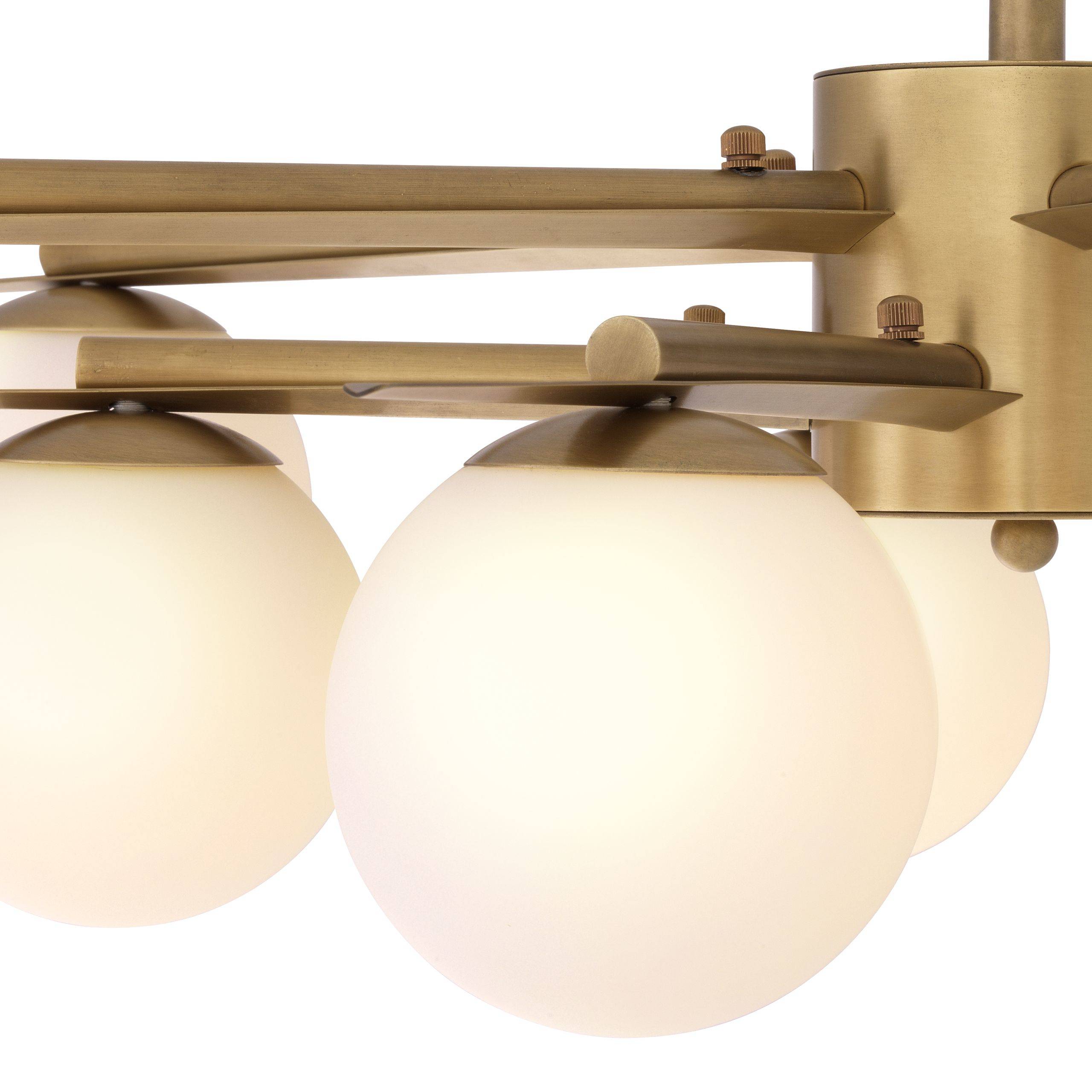 Venezia Modern Brass Chandelier