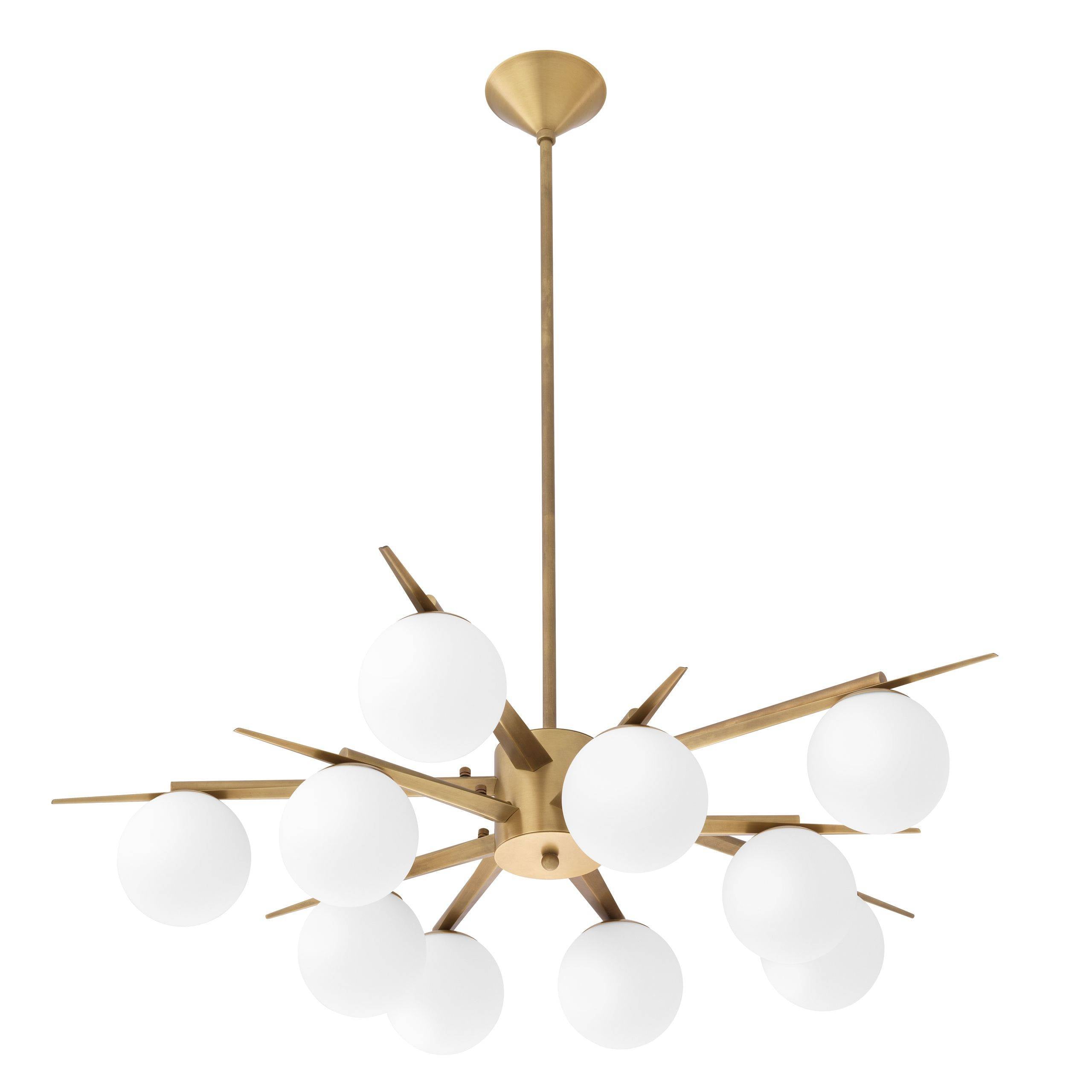 Venezia Modern Brass Chandelier