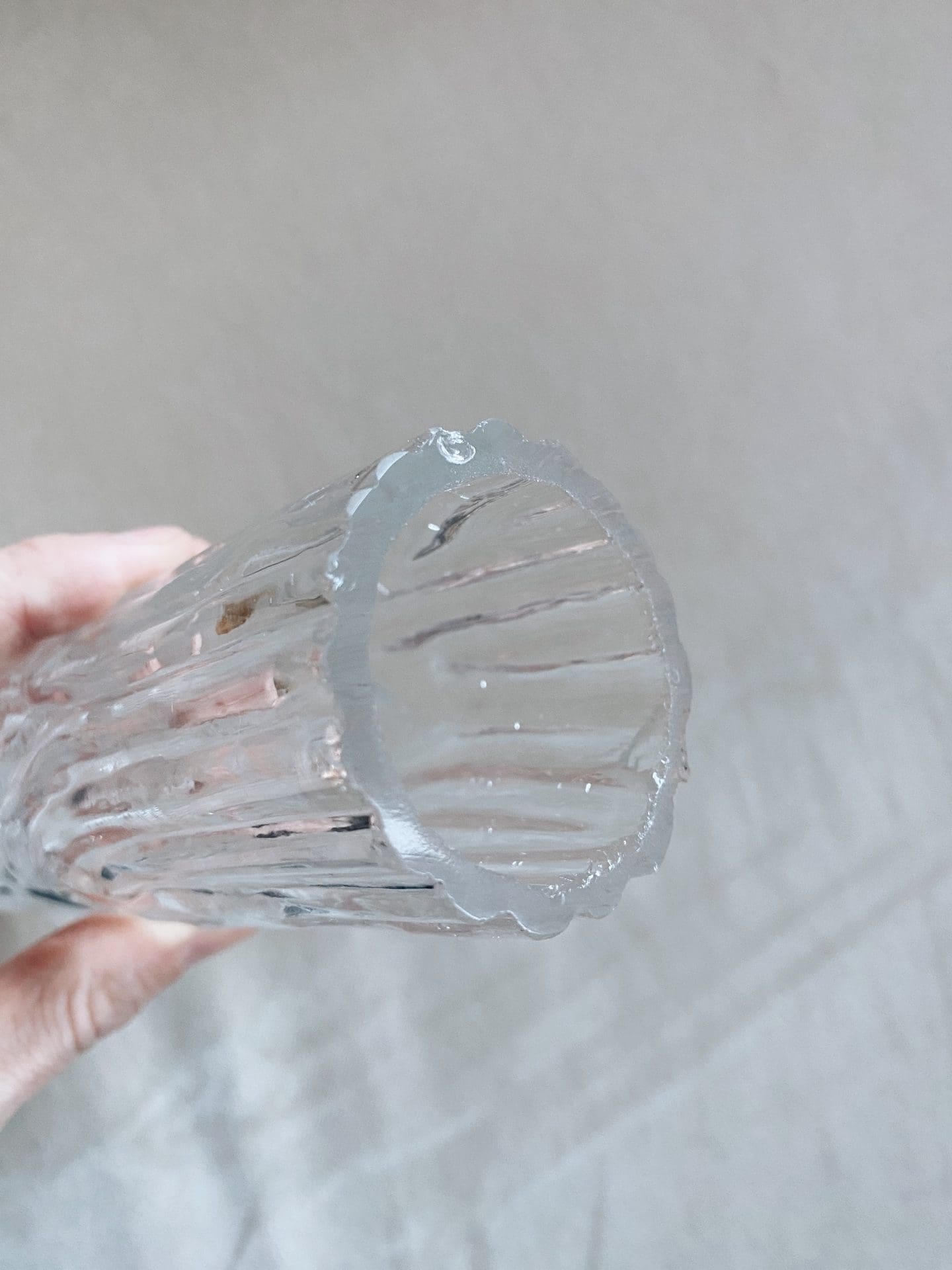 Vintage – Murano chandelier for Venini – 1970 – Transparent