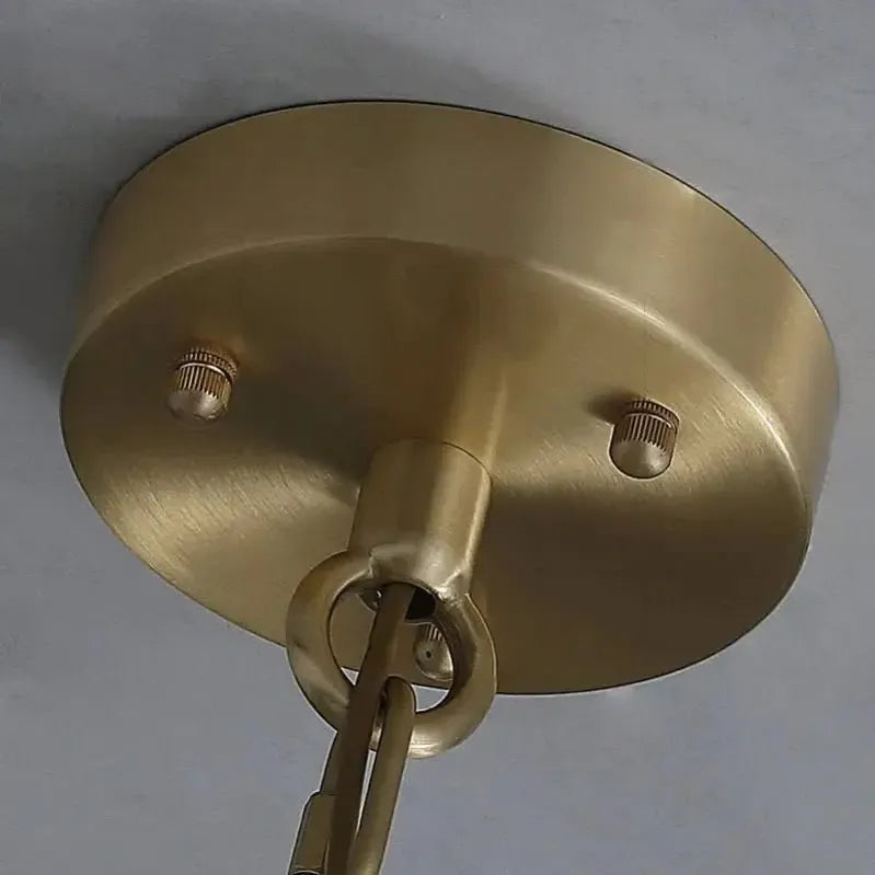 Alabaster Multi-Layer Modern Round Chandelier