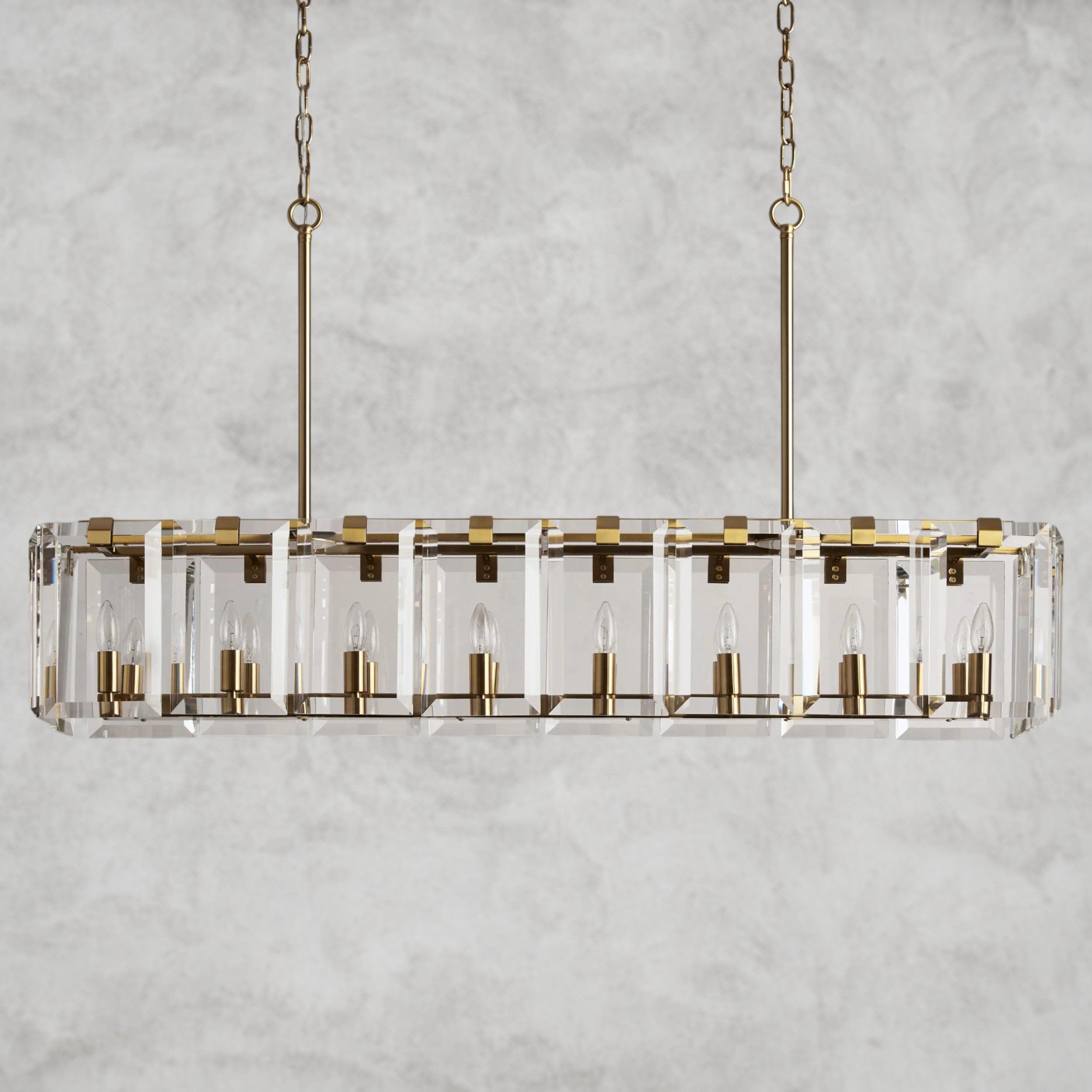 Amaya Rectangular Chandelier 40