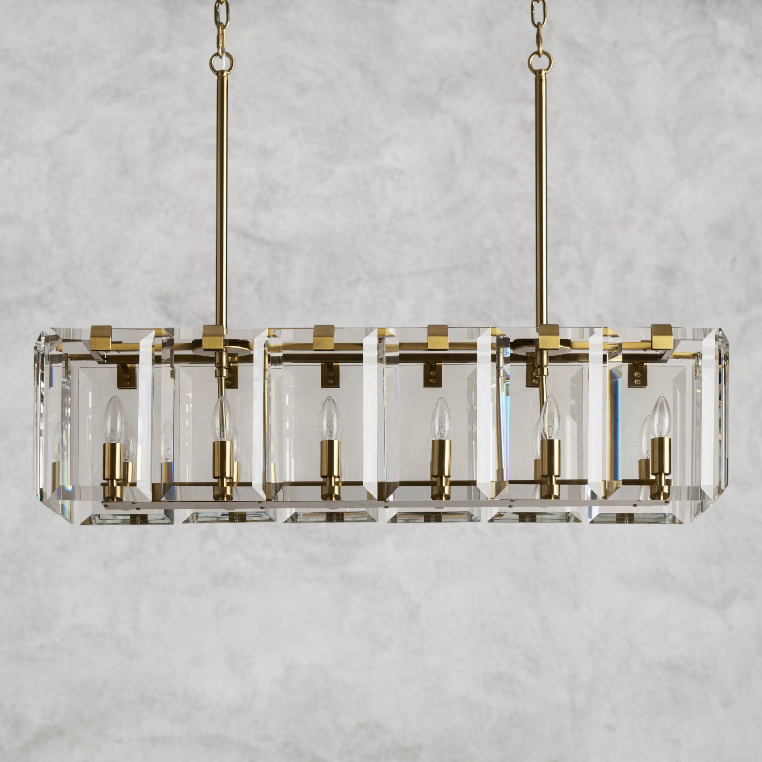 Amaya Rectangular Chandelier 40