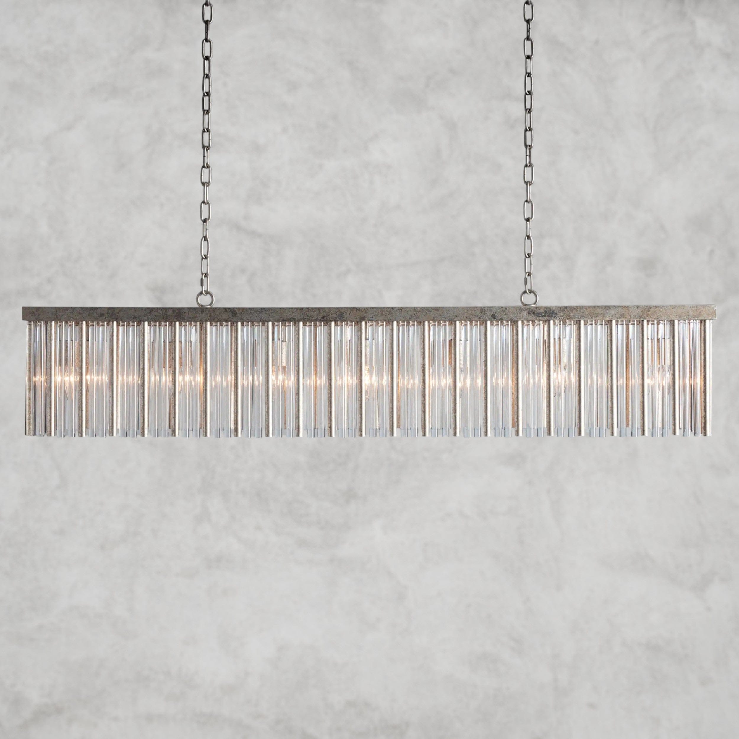 56" Andalucia Rectangular Chandelier 48", 56"