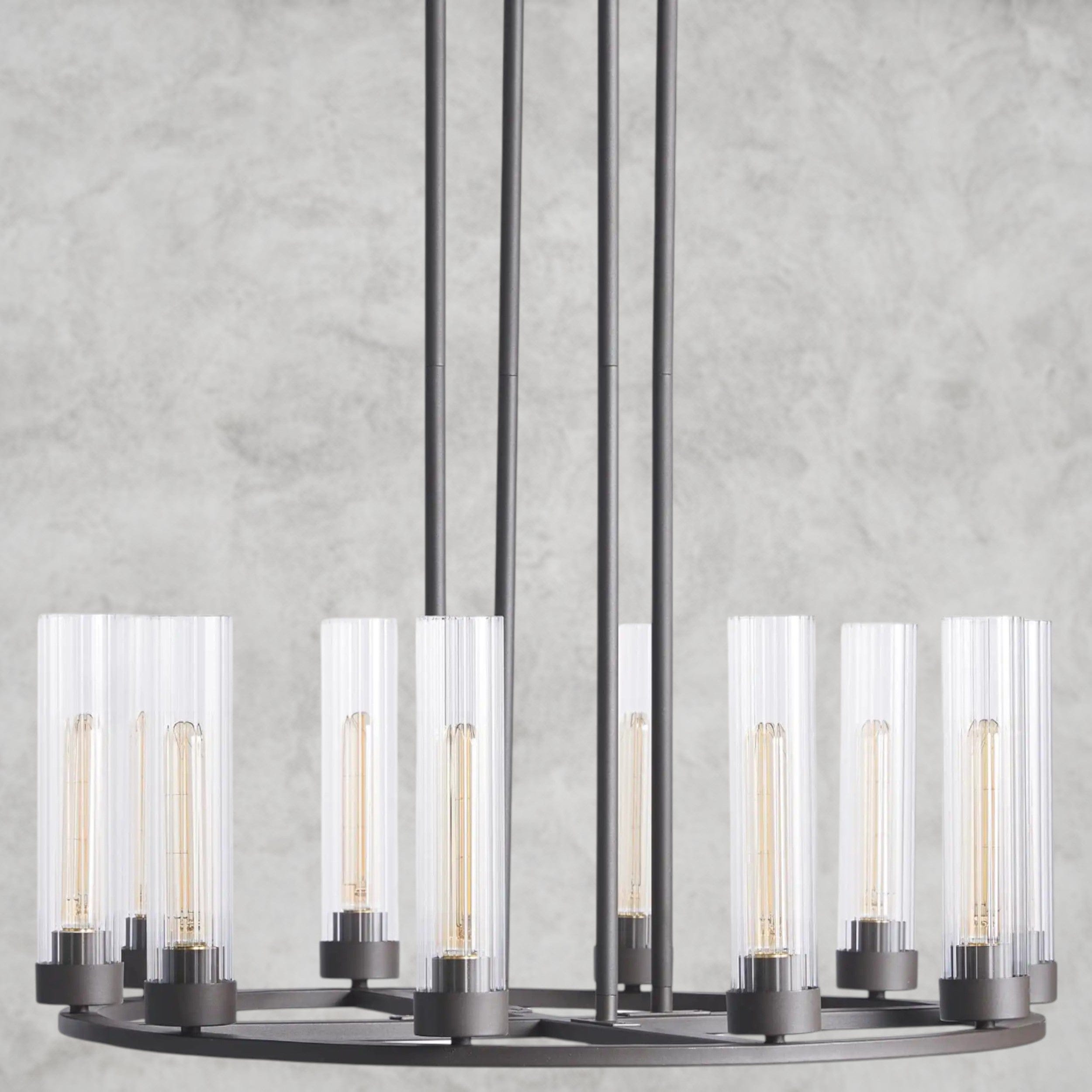 Andreas 10-Light Round Chandelier