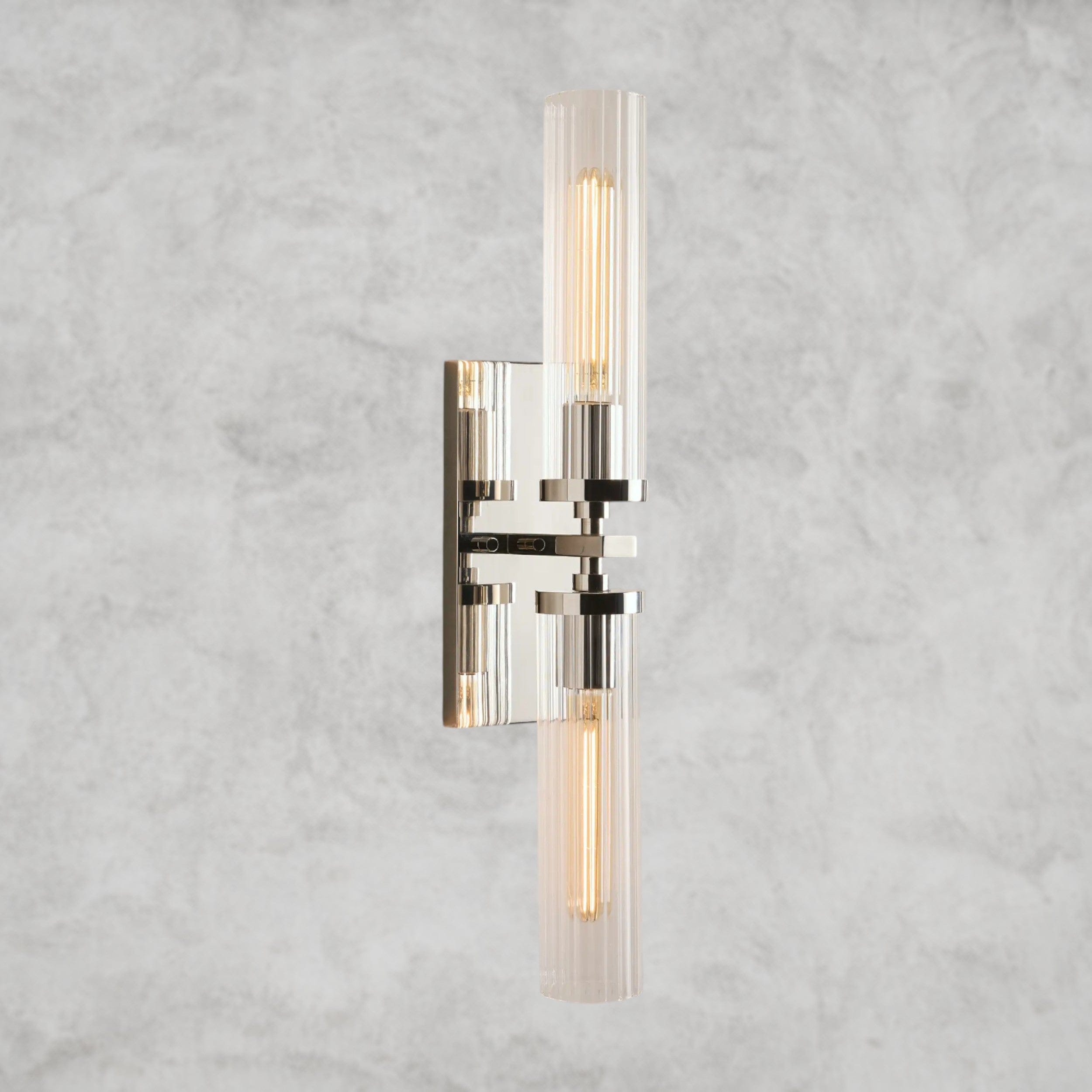 Nickle Andreas Double Sconce