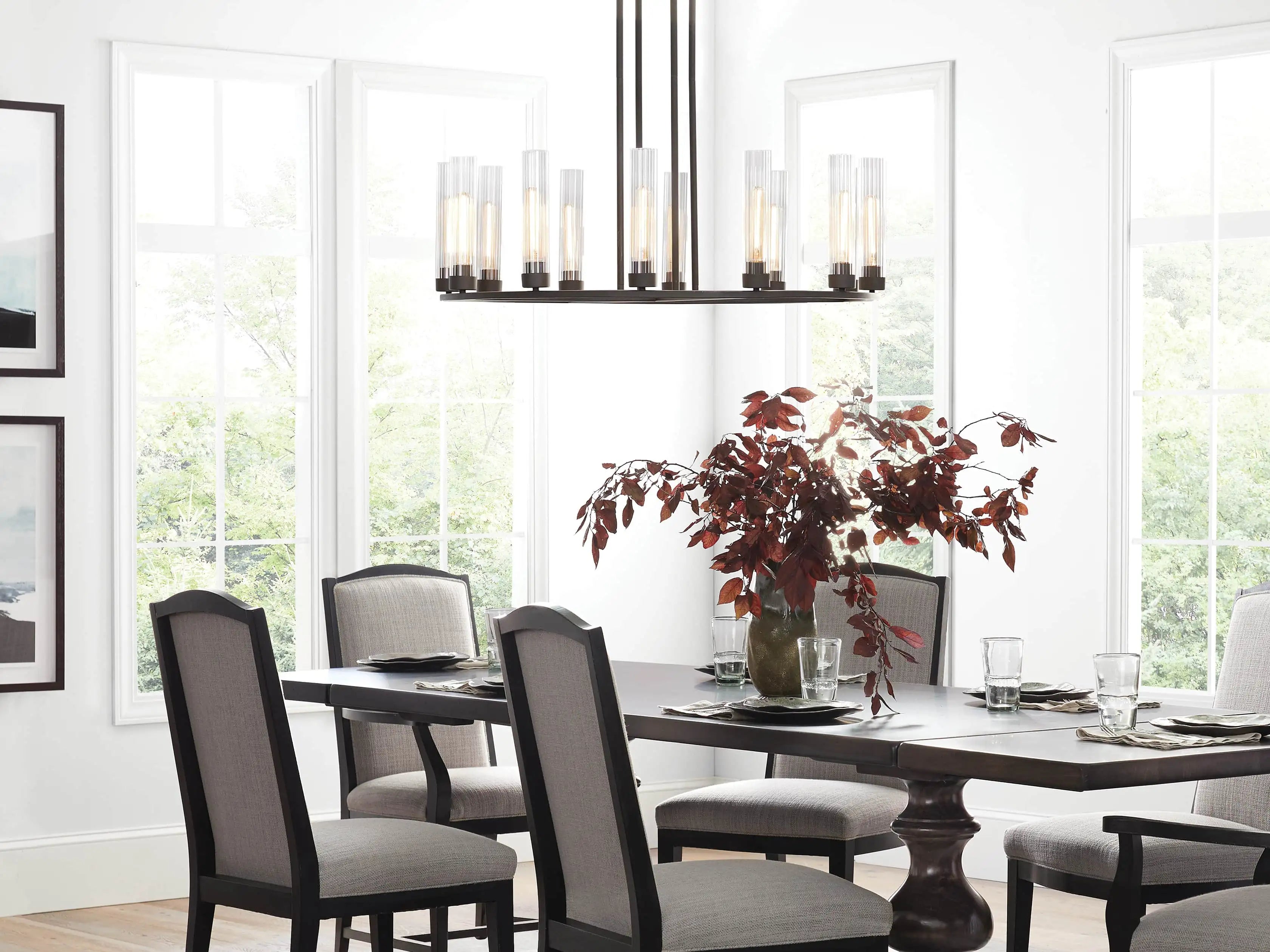 Andreas Round Chandelier 10/ 12 Light