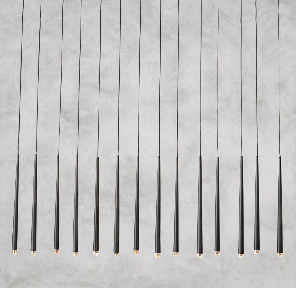 Bronze Aquitaine Linear Chandelier 72