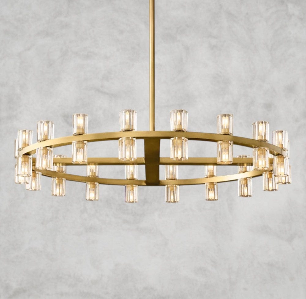 36" / Brass Arcachon LED Round Chandelier 36", 48", 60"
