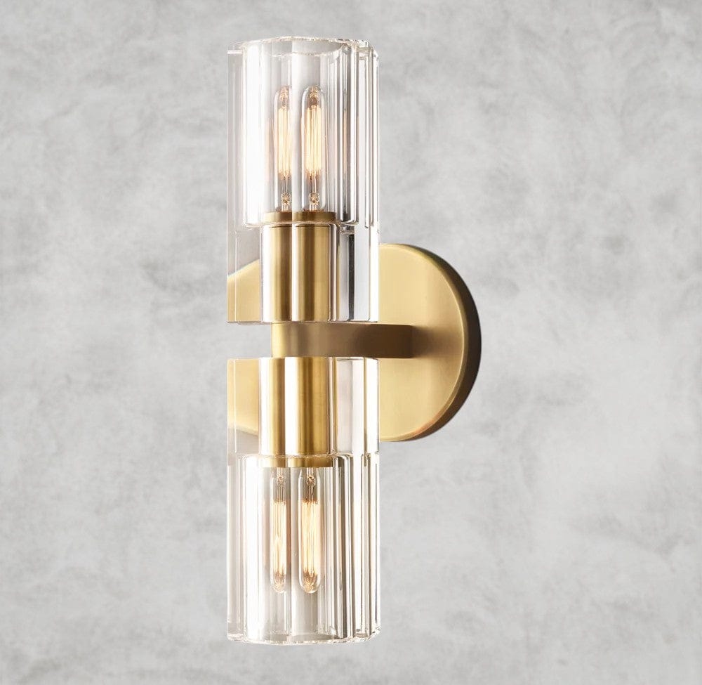 Brass Arcachon Linear Sconce