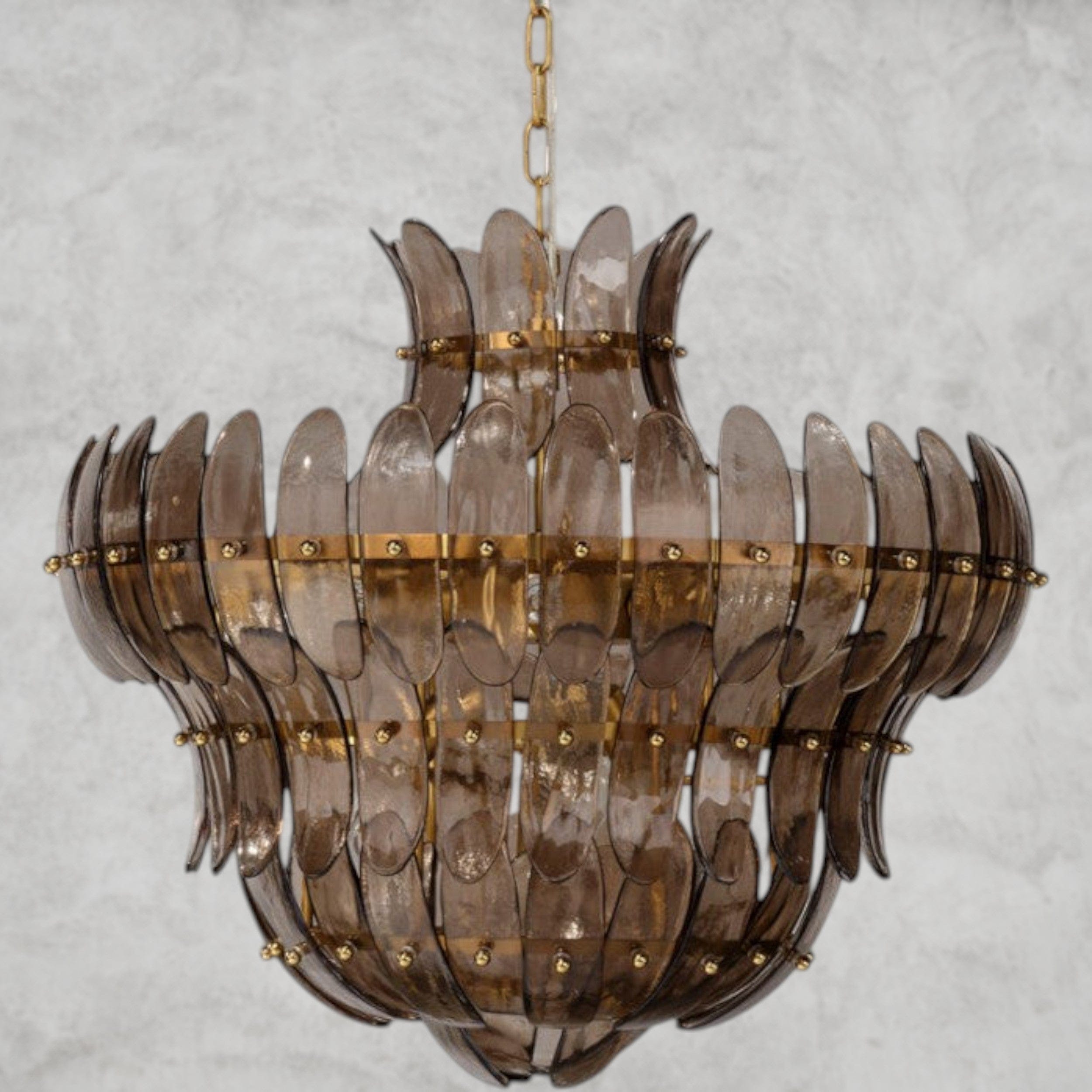 Arcade 10-Light Glass Chandelier