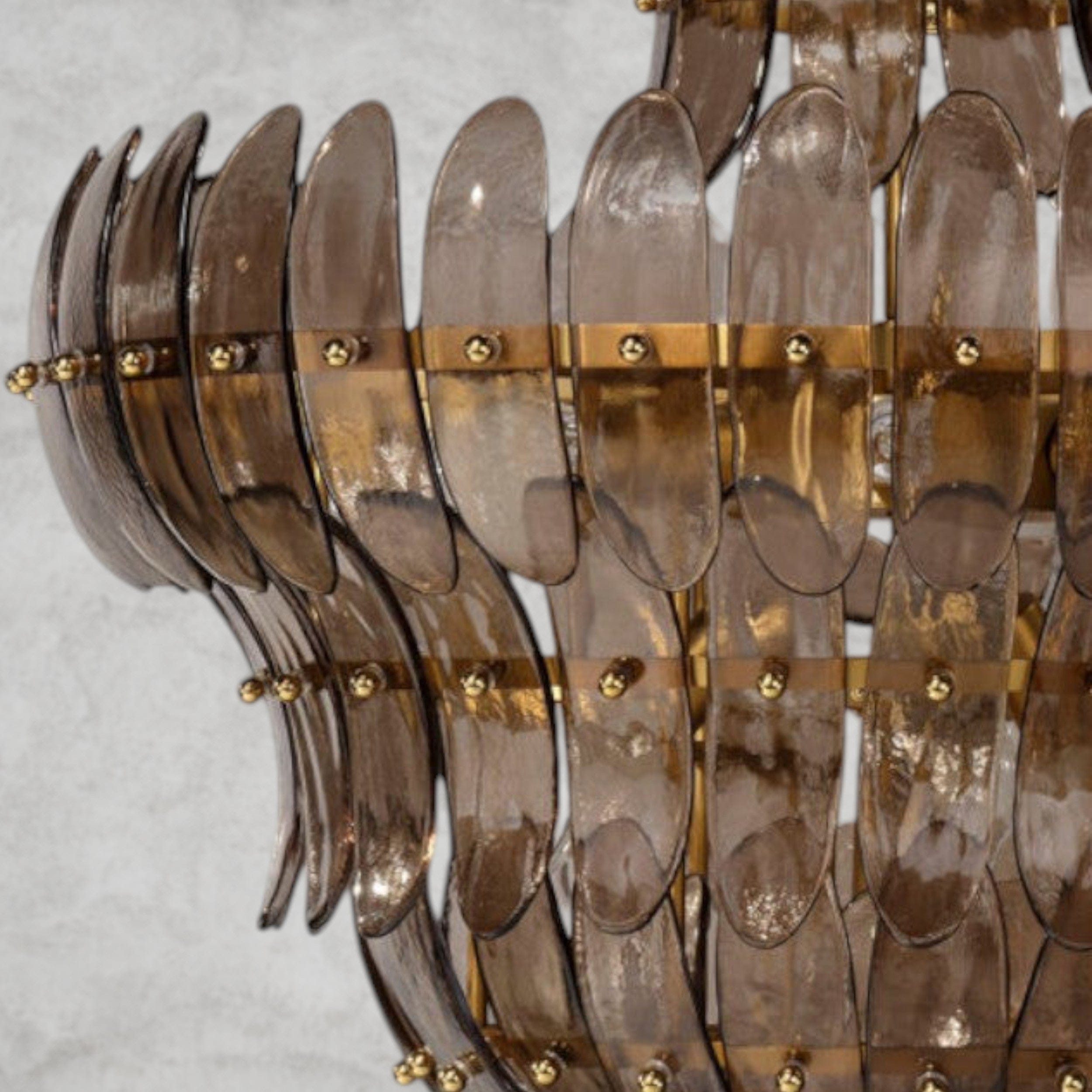 Arcade 10-Light Glass Chandelier