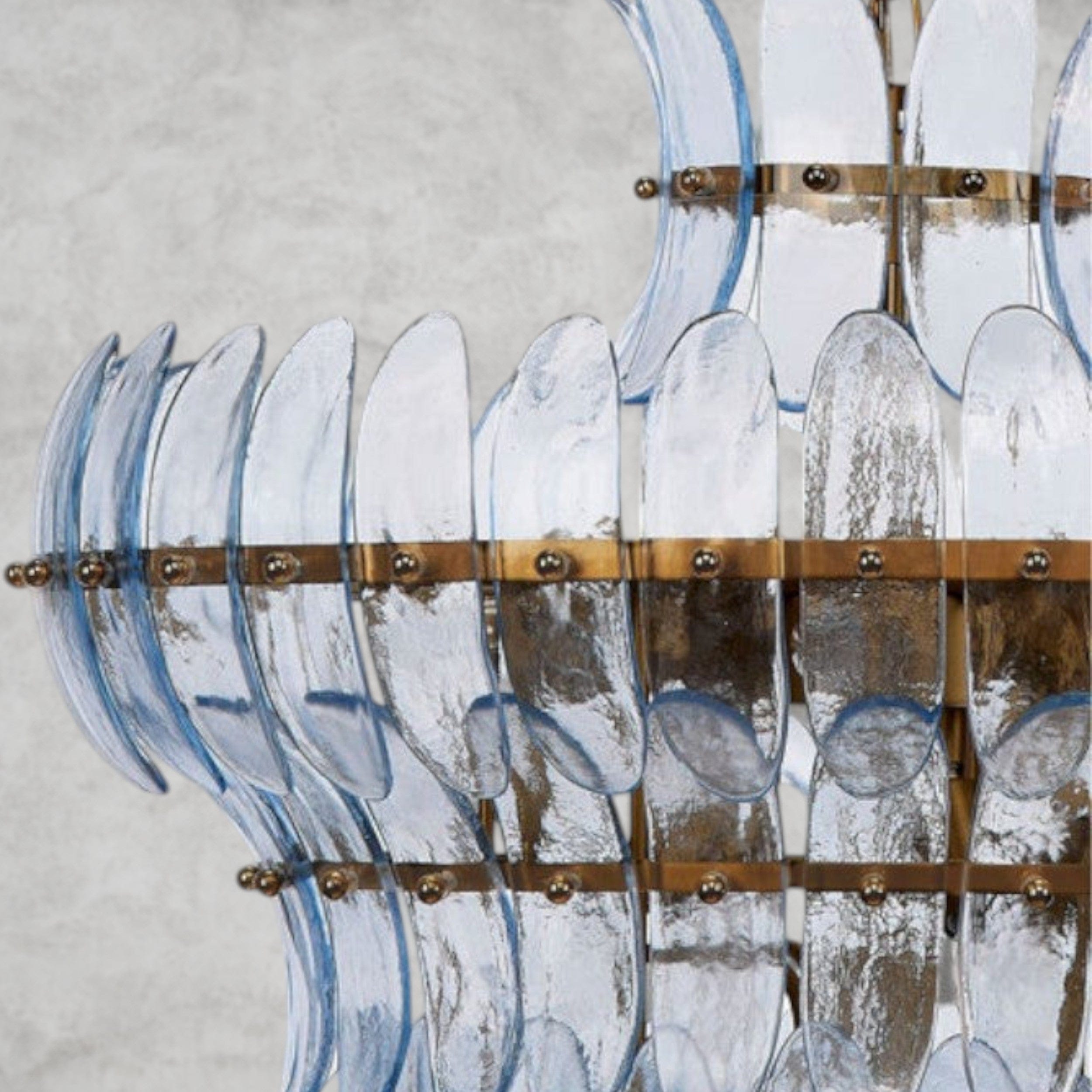 Arcade 10-Light Glass Chandelier