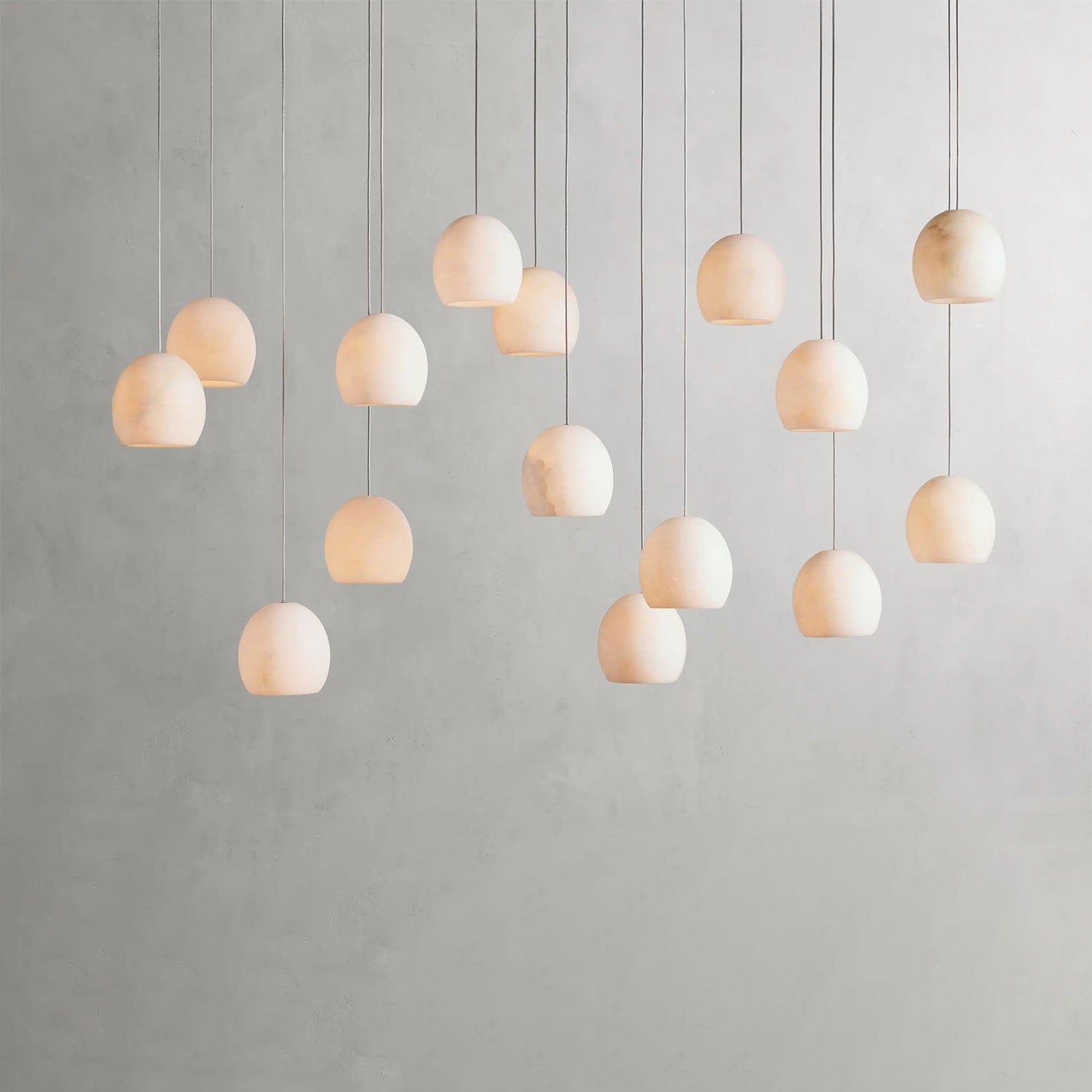 15 Lights Arica Linear Chandelier 15/ 30 Lights