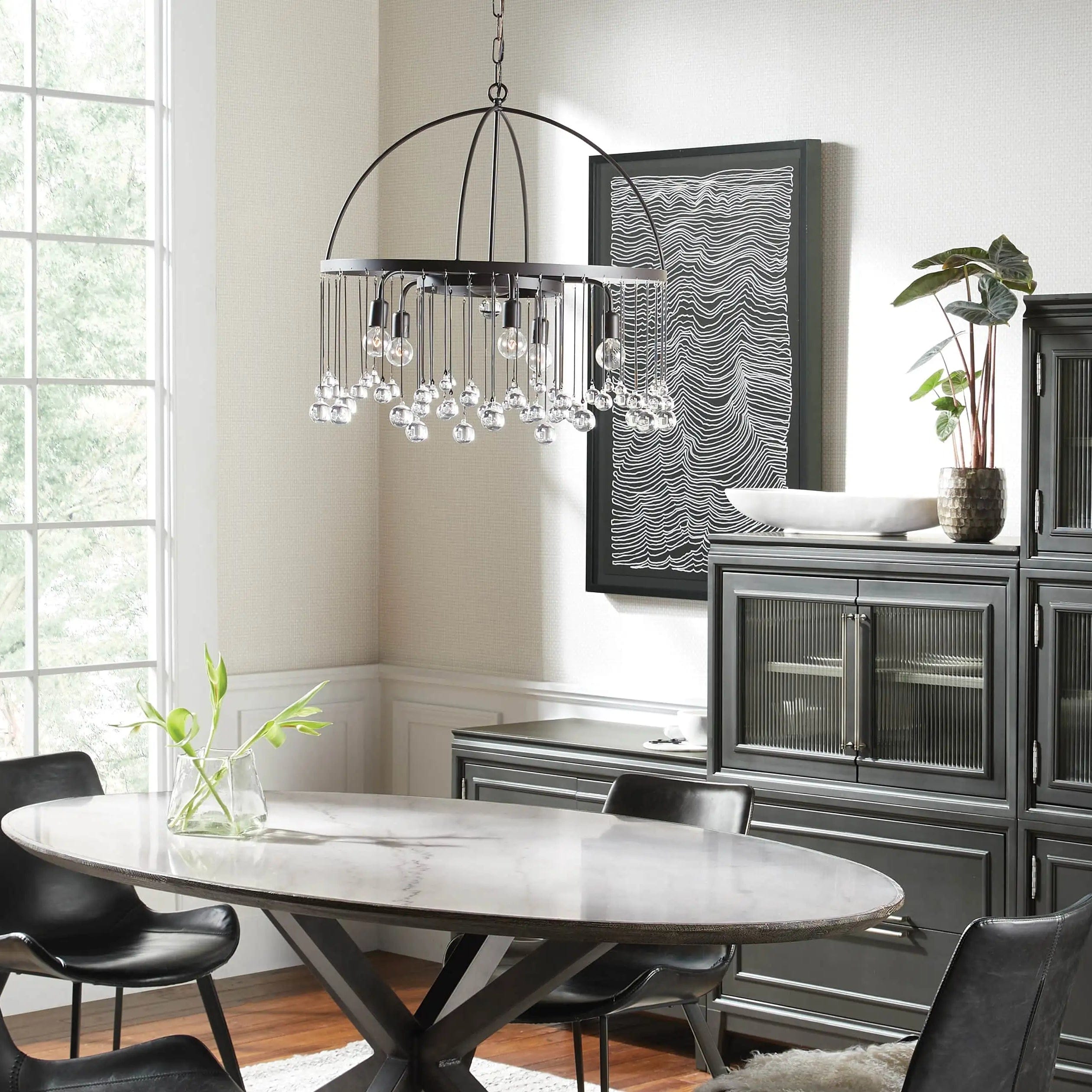 Aubrey Round Chandelier 2-TIER, 4-TIER