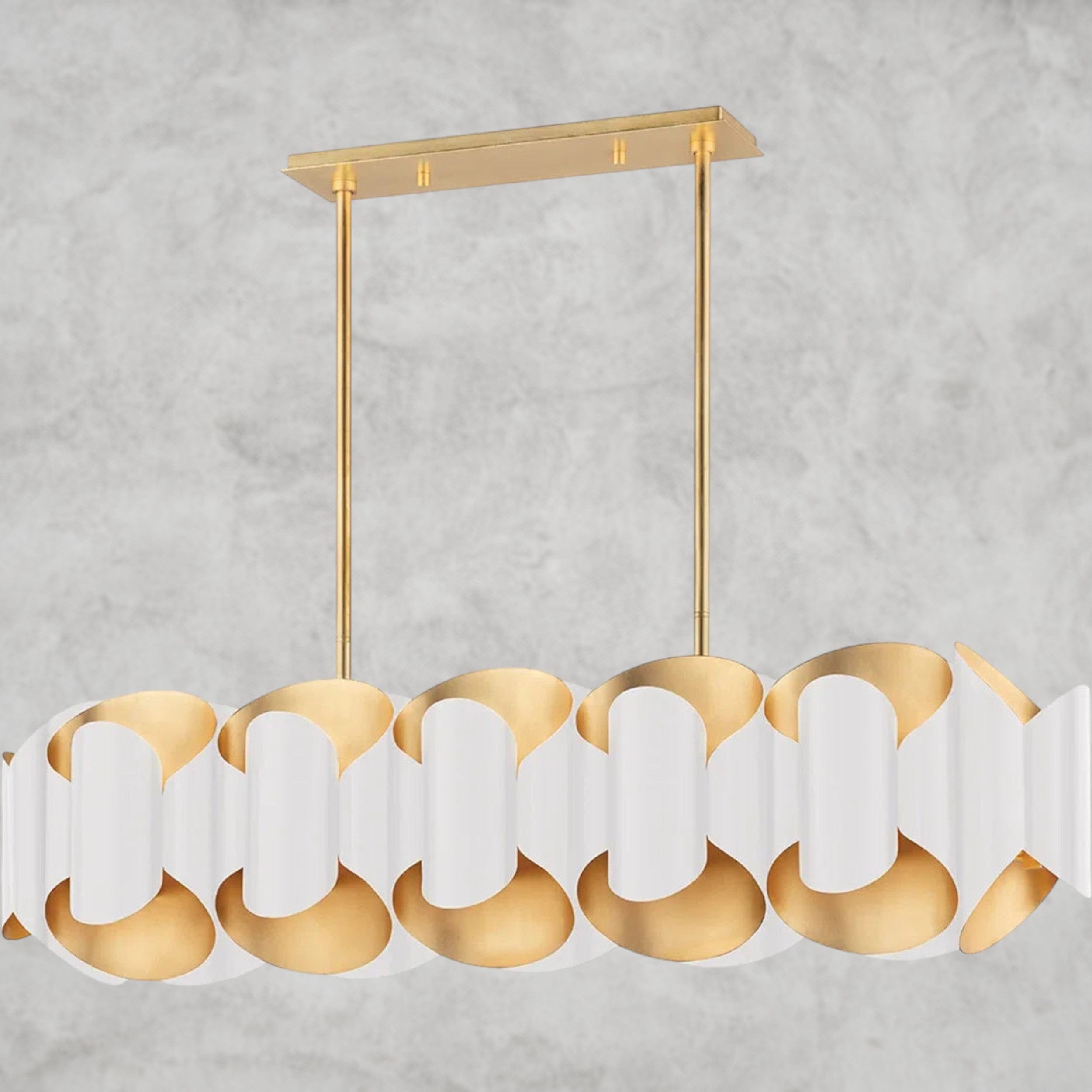 White Bainks Light Pendant 12