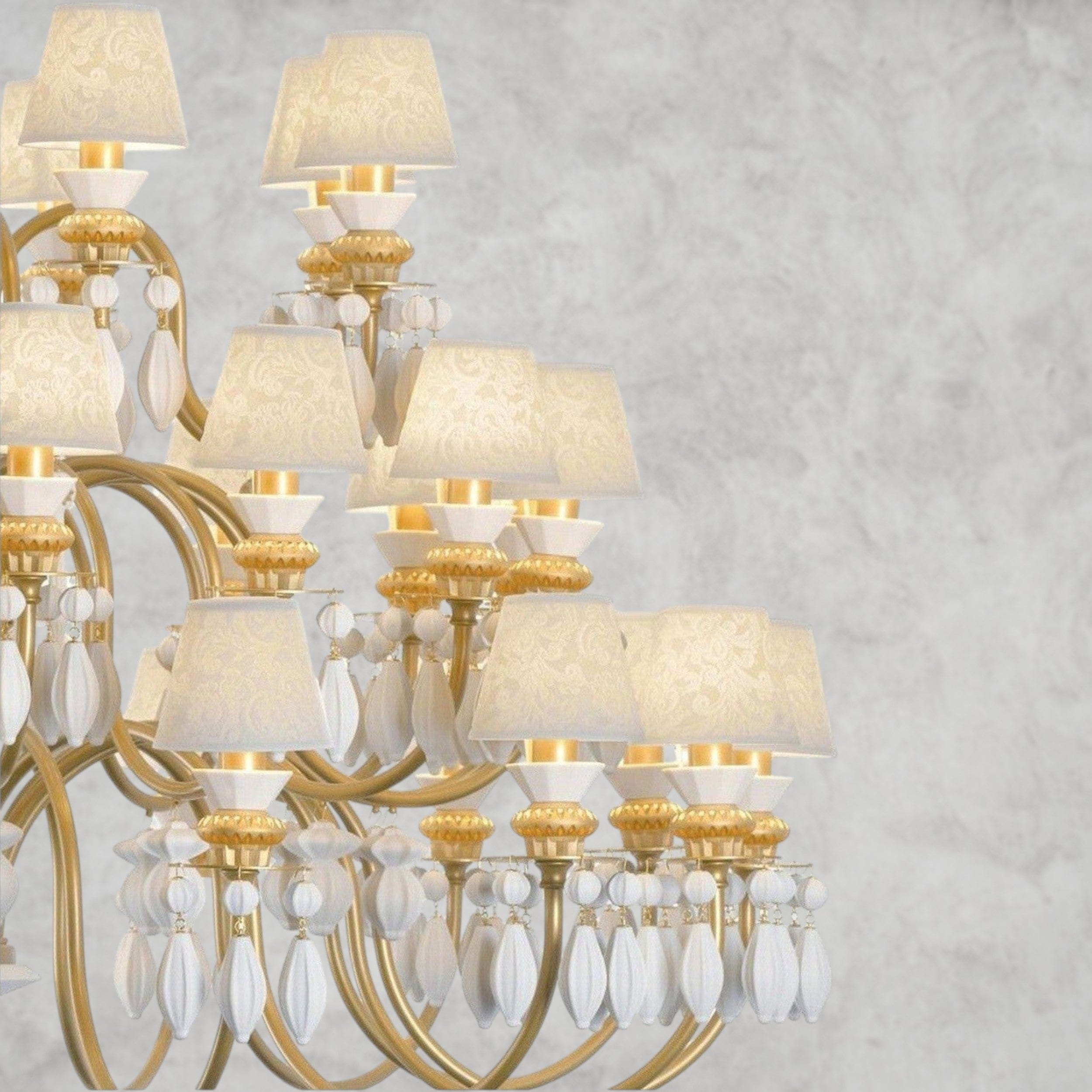 Belle De Nuit 40-Lights Chandelier