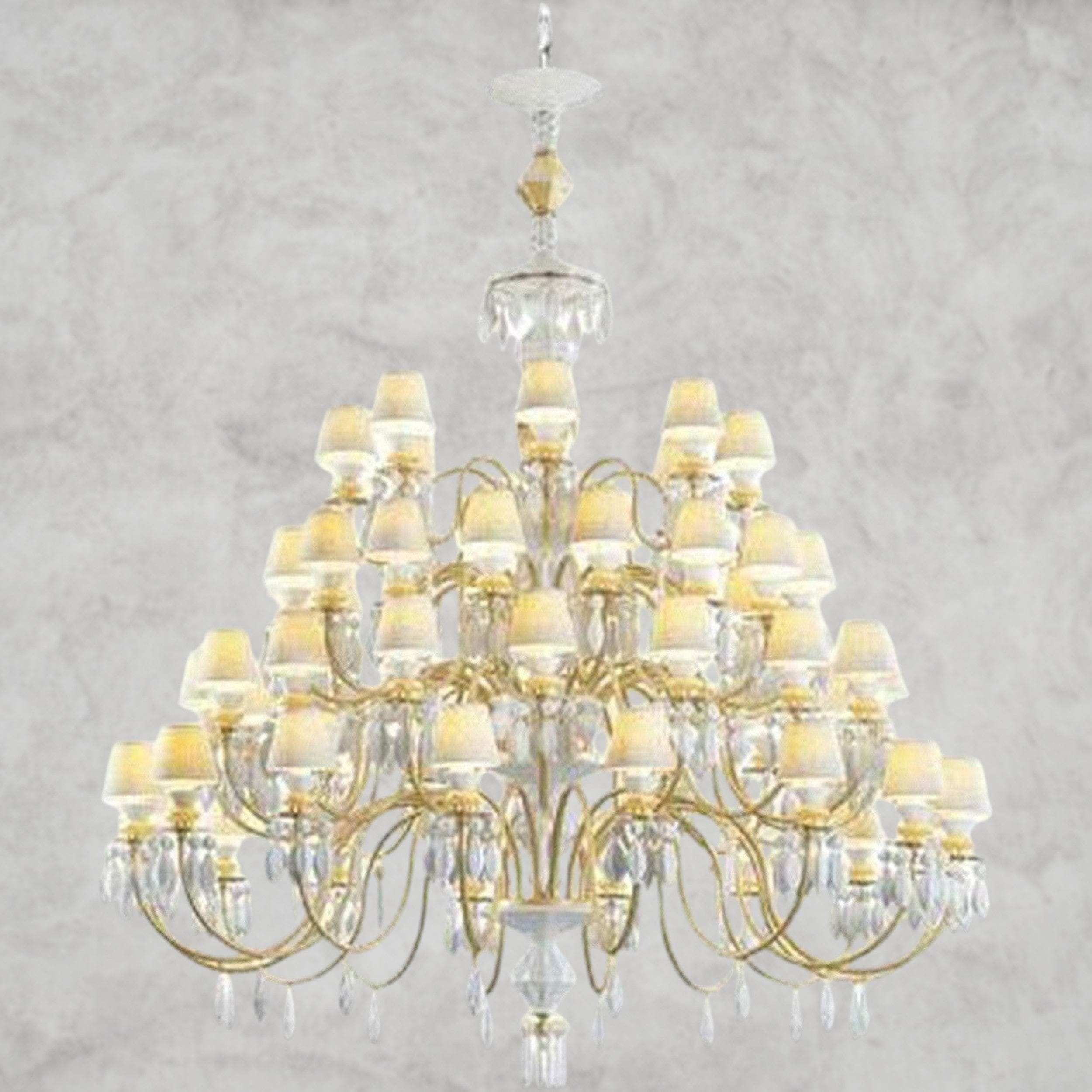 Golden Luster Belle De Nuit 56-Lights Chandelier