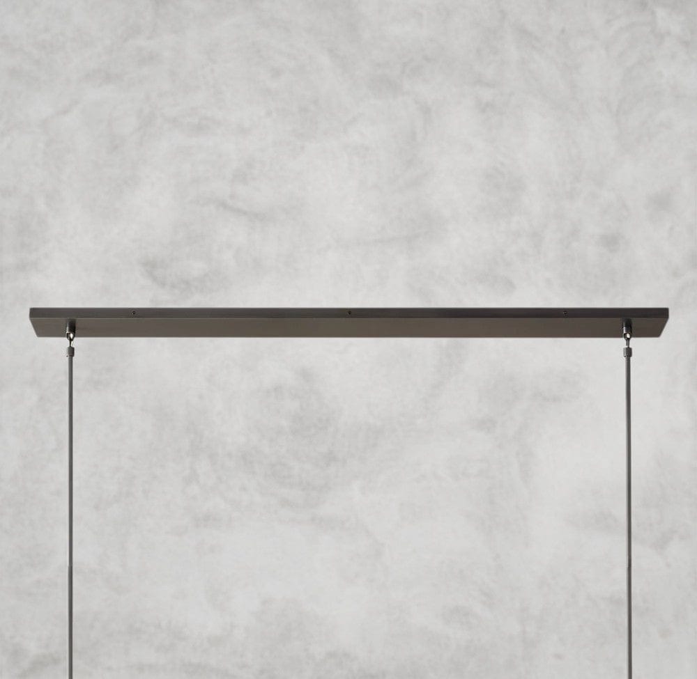 Boule De Cristal Clear Glass Linear Chandelier 48