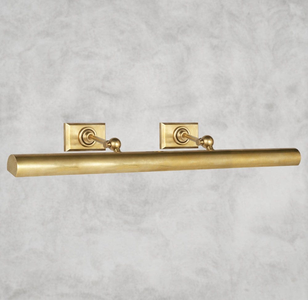 30" / Brass Cabinet Maker's Picture Light 8", 18", 24", 30"