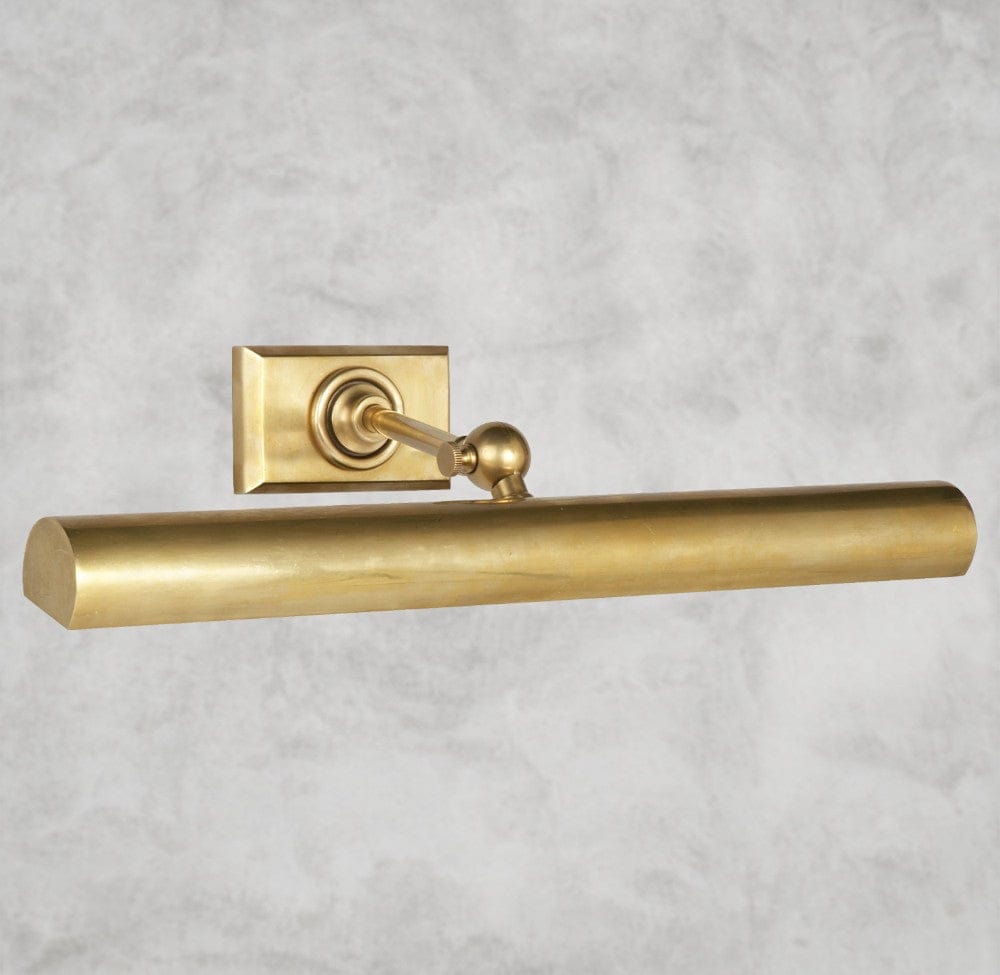 18" / Brass Cabinet Maker's Picture Light 8", 18", 24", 30"