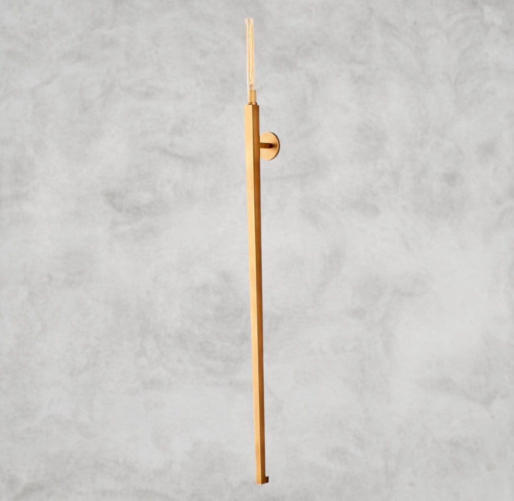 Brass CANNELE TORCH SCONCE 72