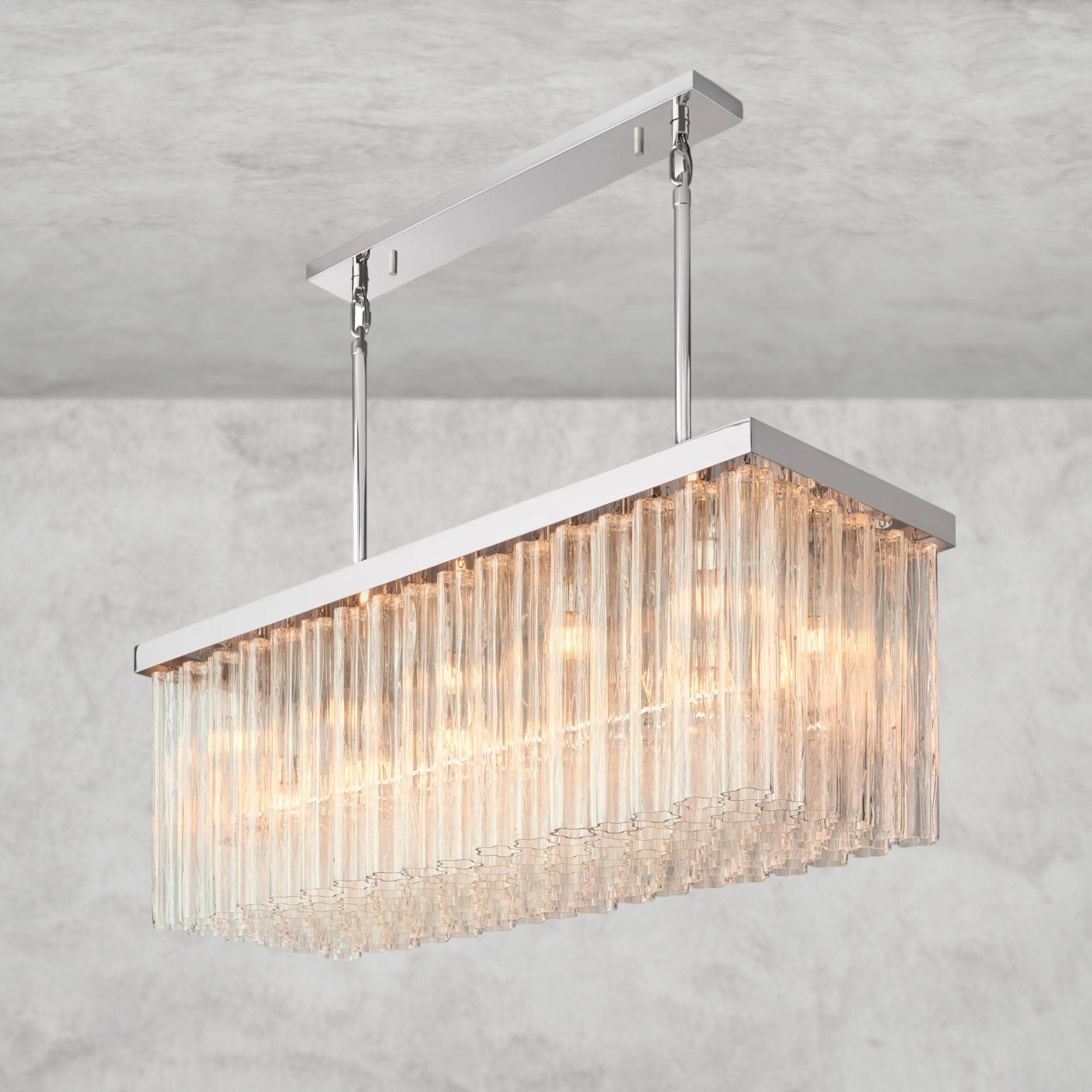 Cielo Rectangular Chandelier 54