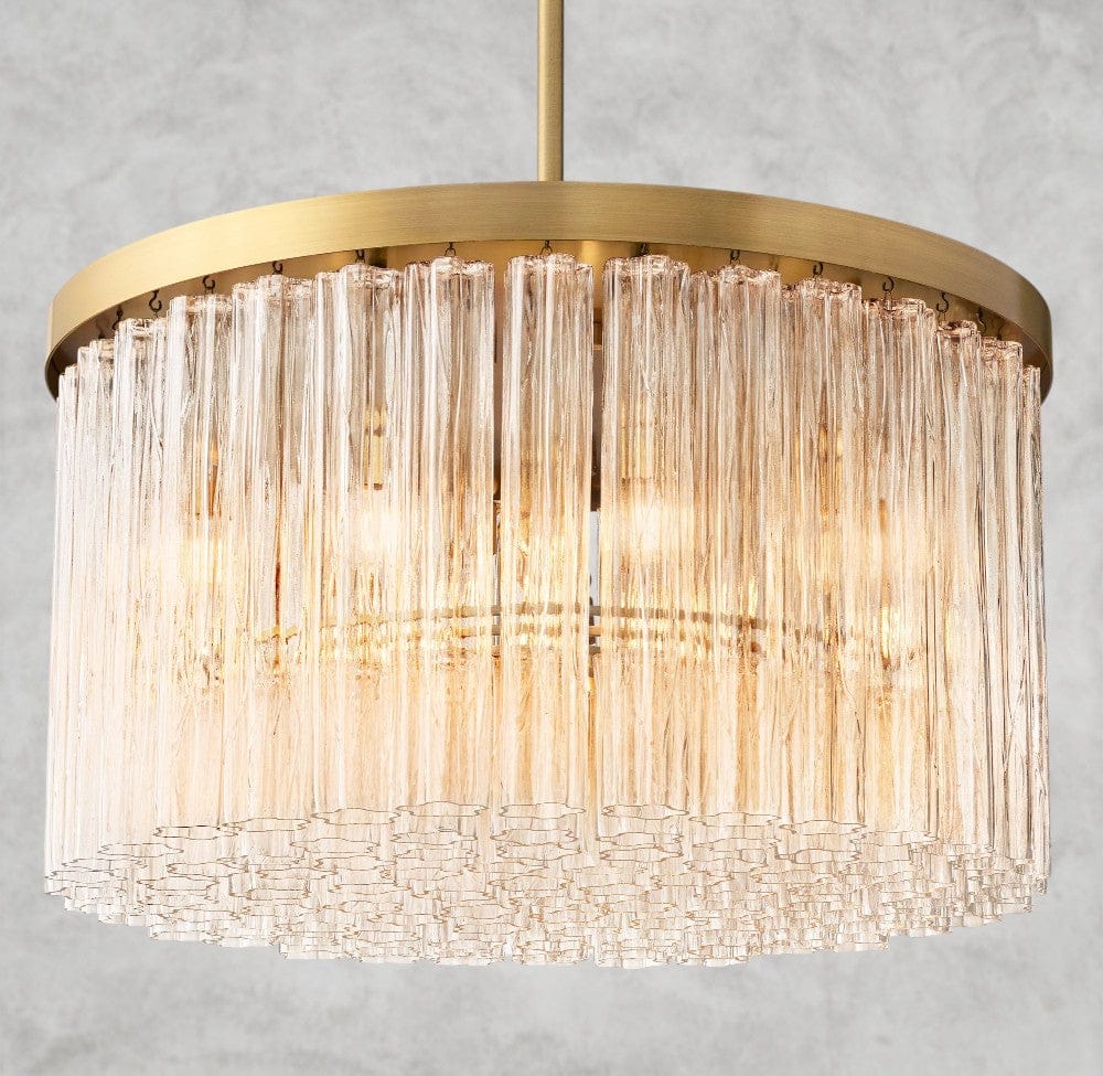 36" / Brass Cielo Round Chandelier 36", 48"
