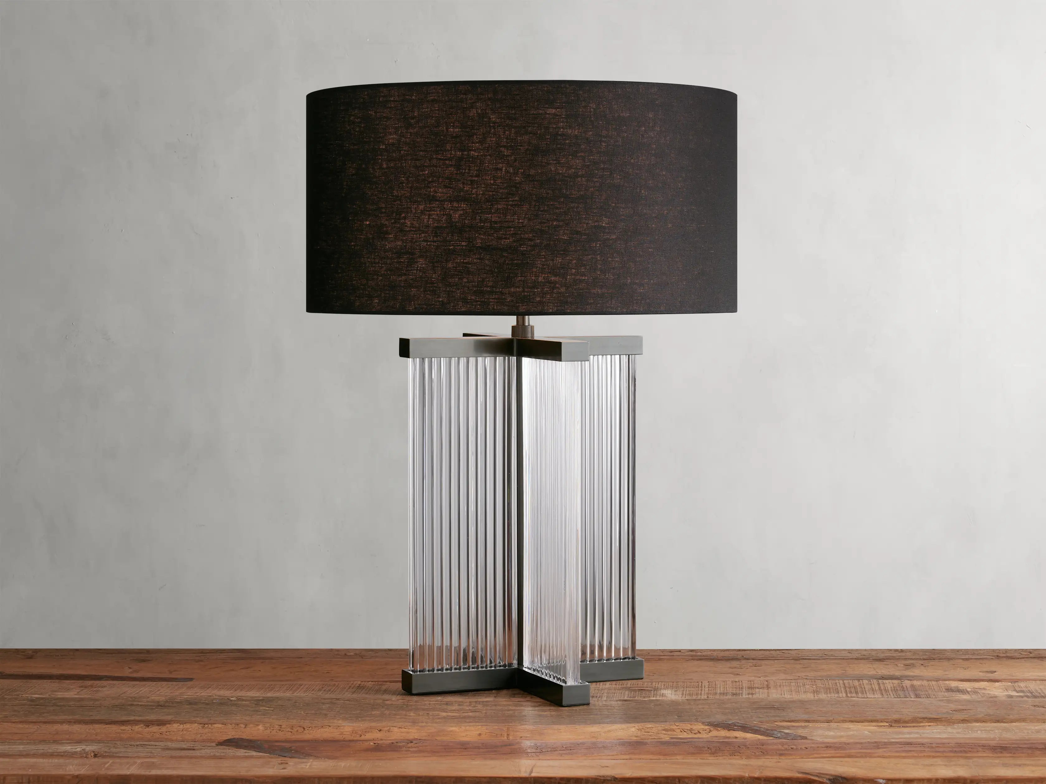 Bronze / Clear / Black Delsie Table Lamp