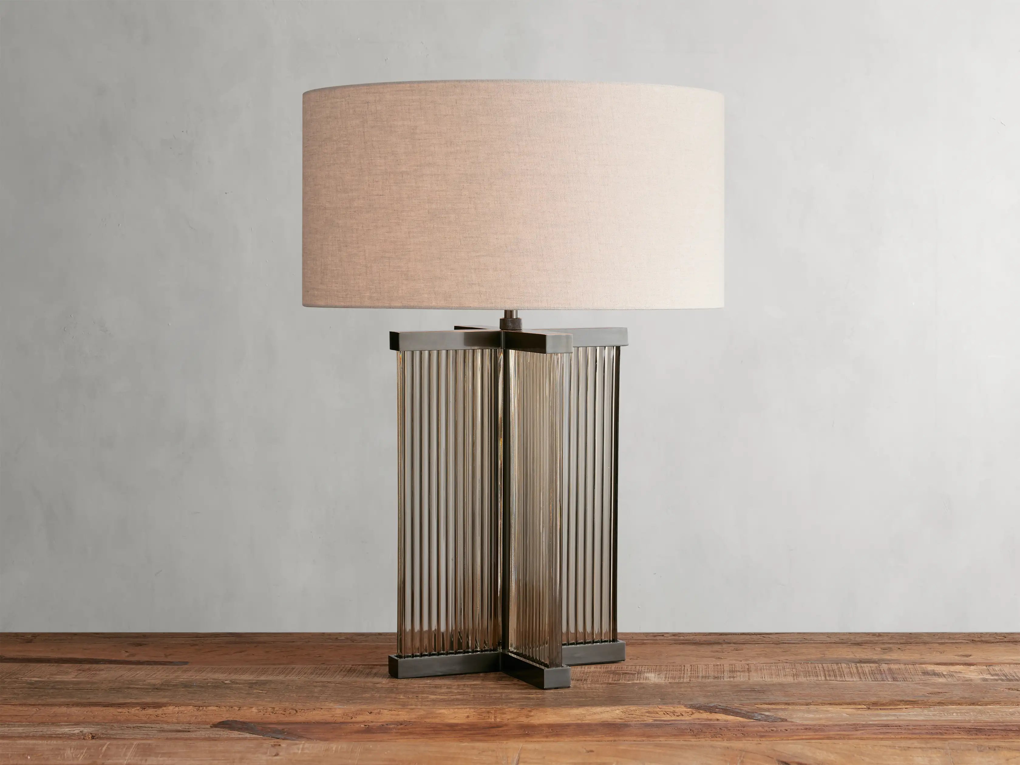 Bronze / Smoke / Flax Delsie Table Lamp