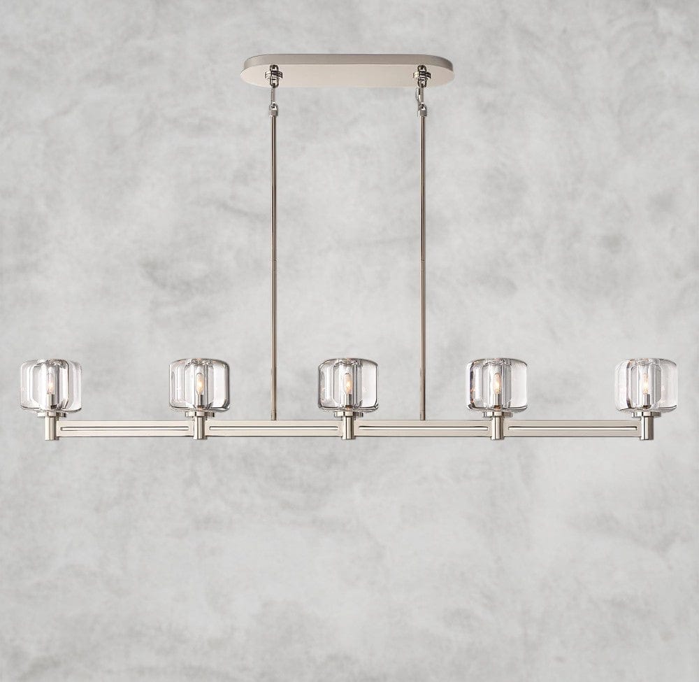 54" / Nickle Demaret Linear Chandelier 54", 72"