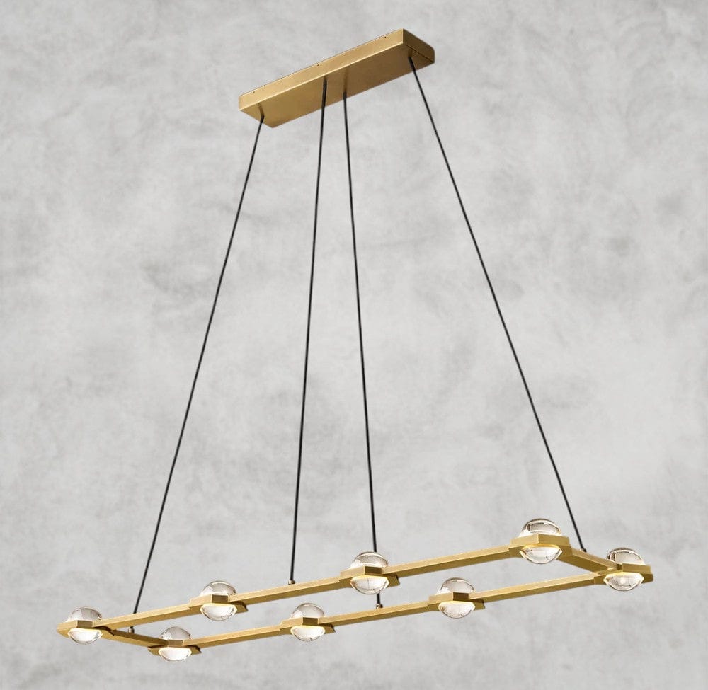 Éclatant Rectangular Chandelier 54