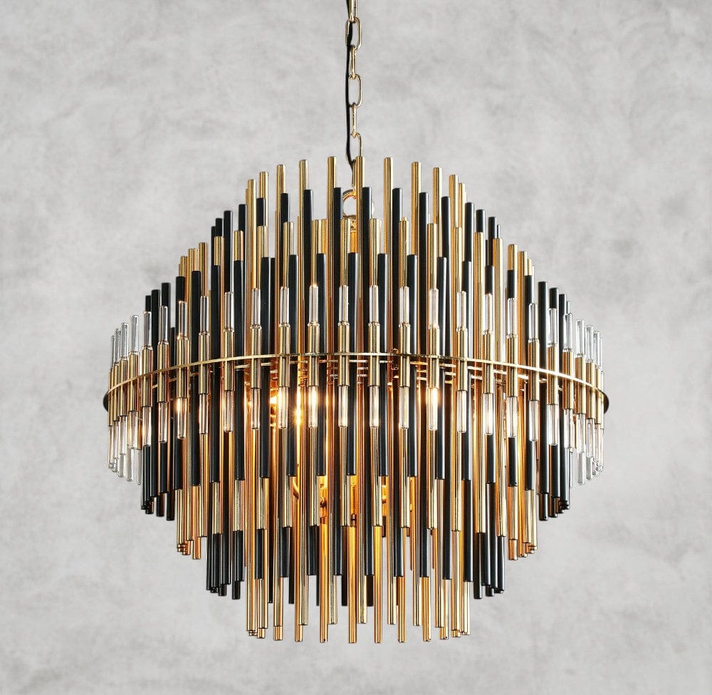 24" Emile Round Chandelier 24", 32", 42"