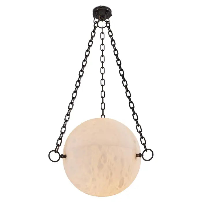 Monumental 'Zeus' Alabaster Chandelier by Denis de la Mesiere