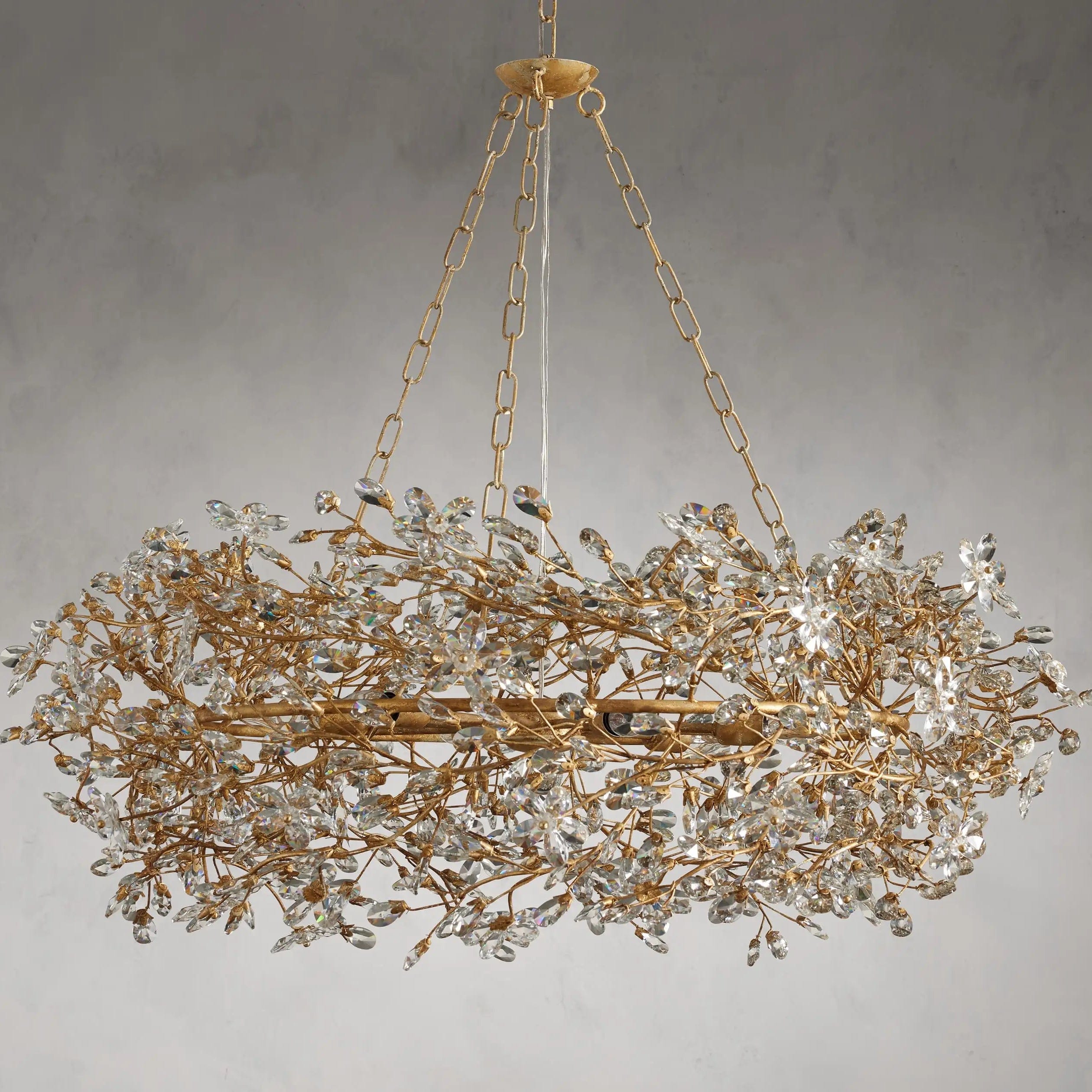 Fiore Crown Chandelier 39", 48", 60"