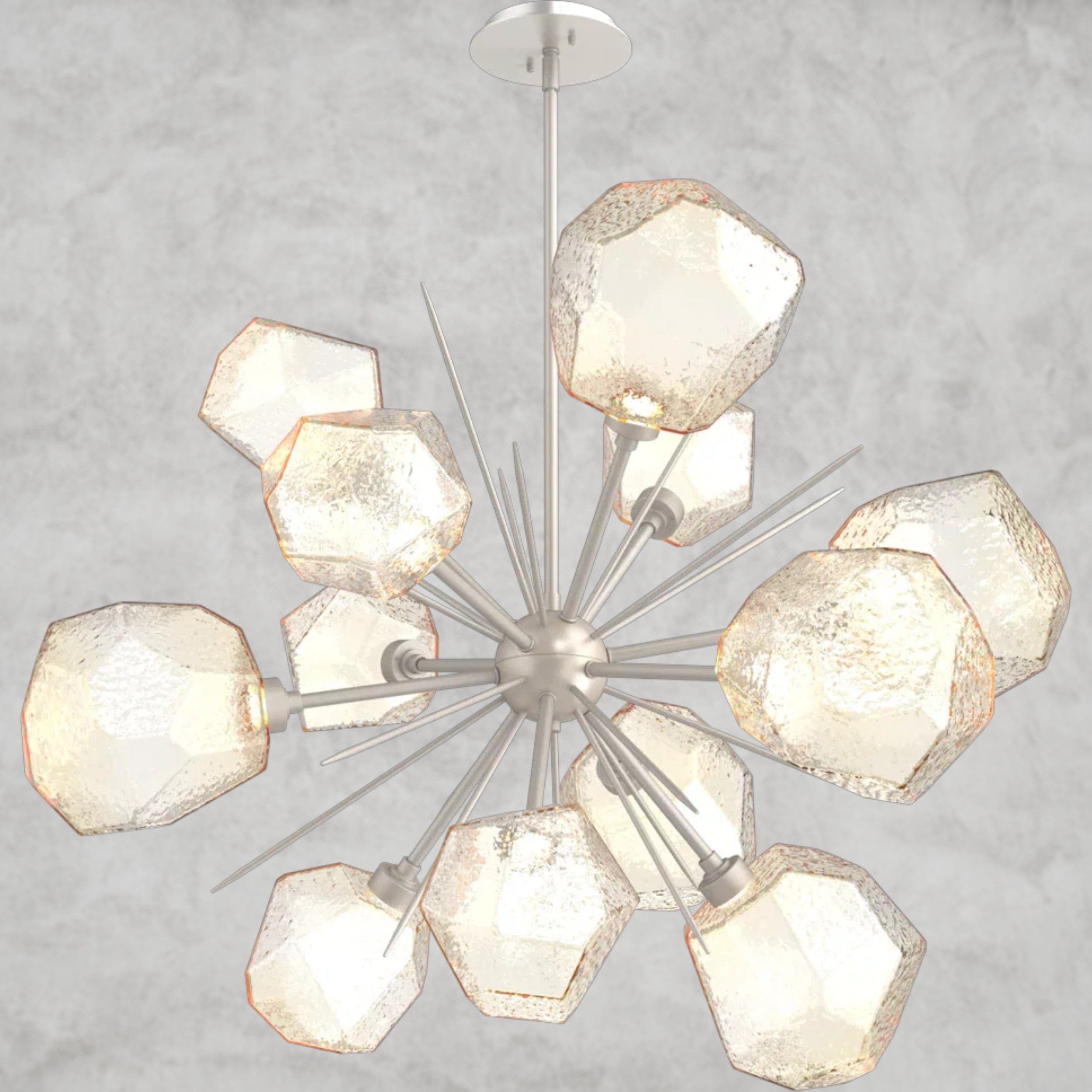Gem Starburst Chandelier