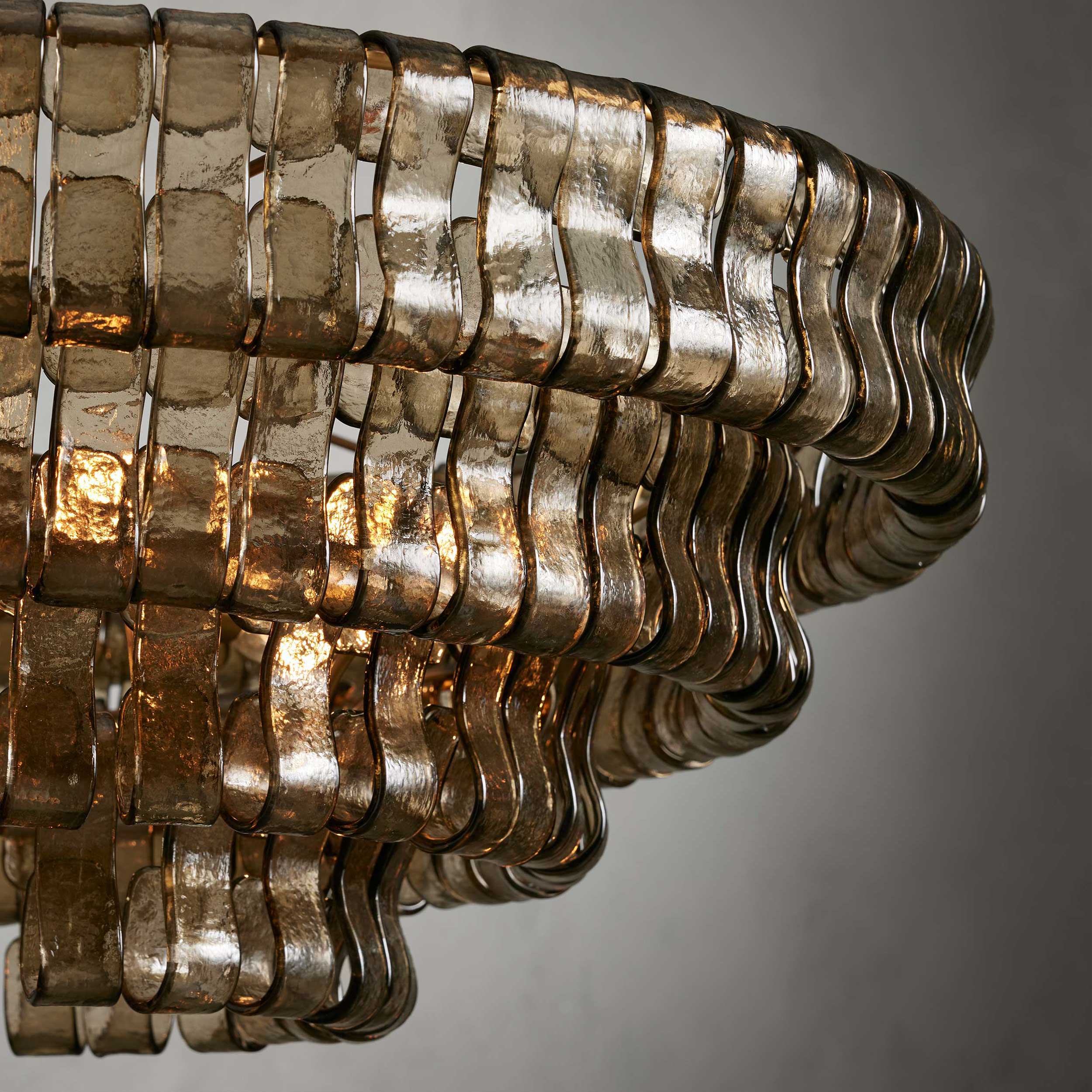 Ghiaccio Round Chandelier 36", 48",60"