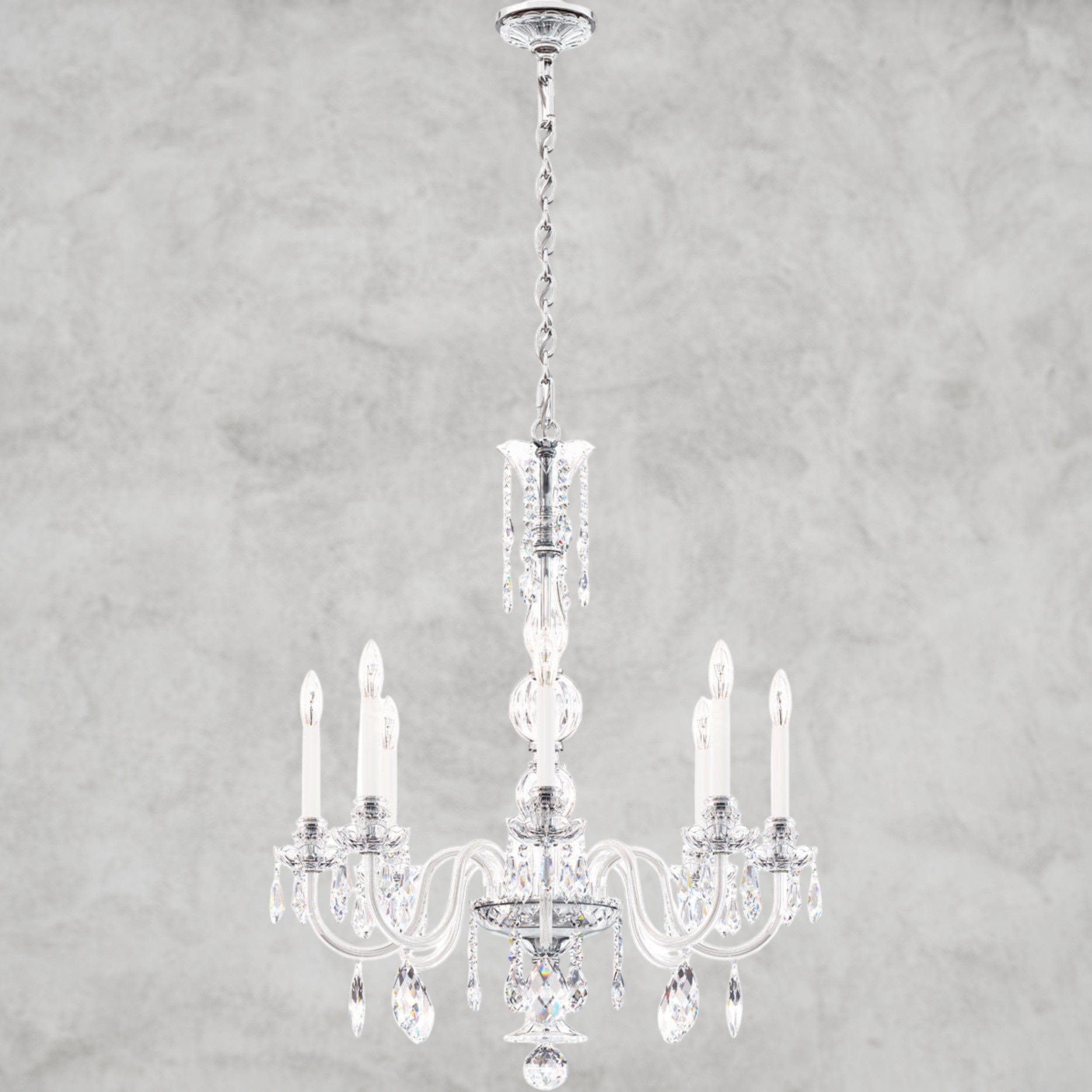Hamilton Nouveau Chandelier 28"