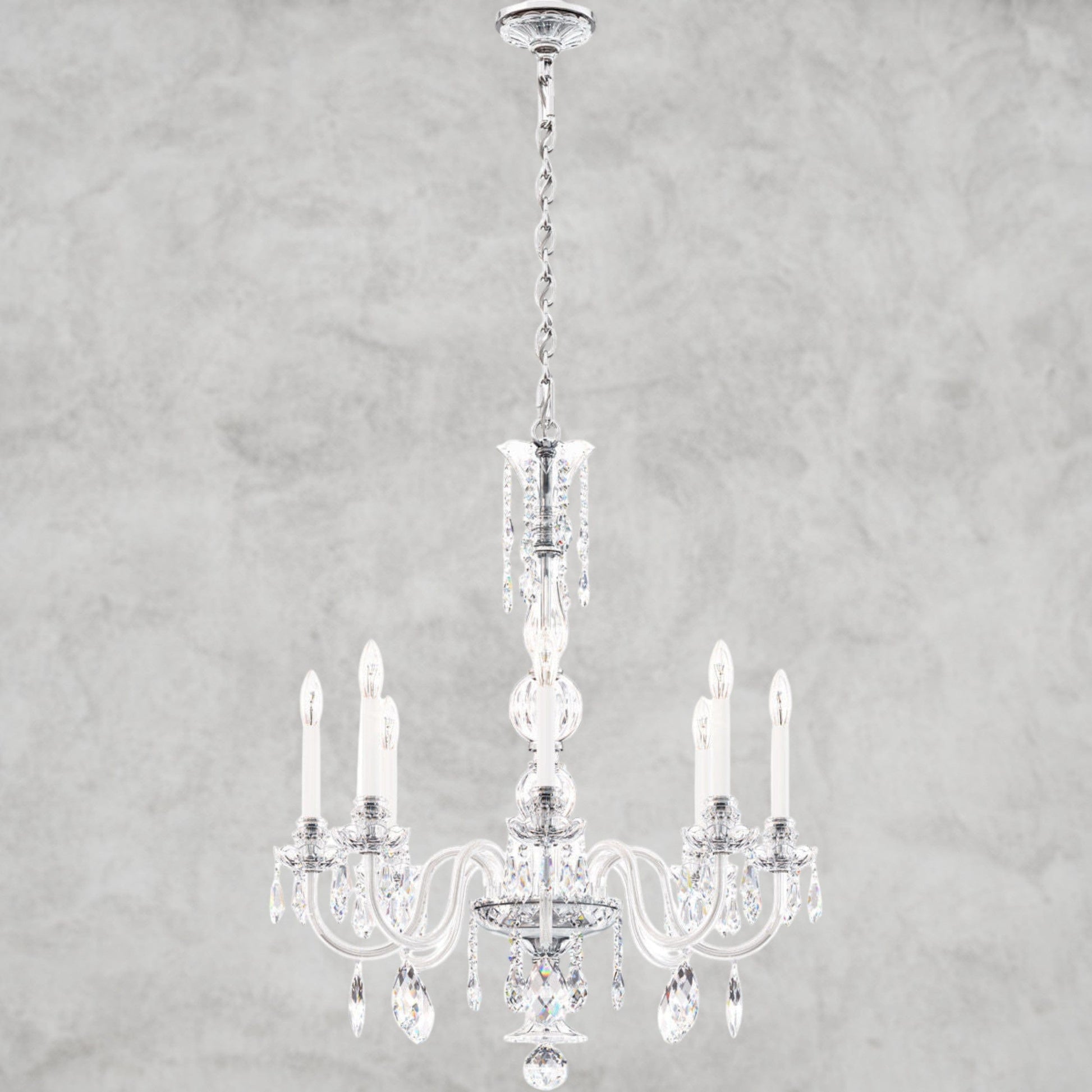 Hamilton Nouveau Chandelier 28"
