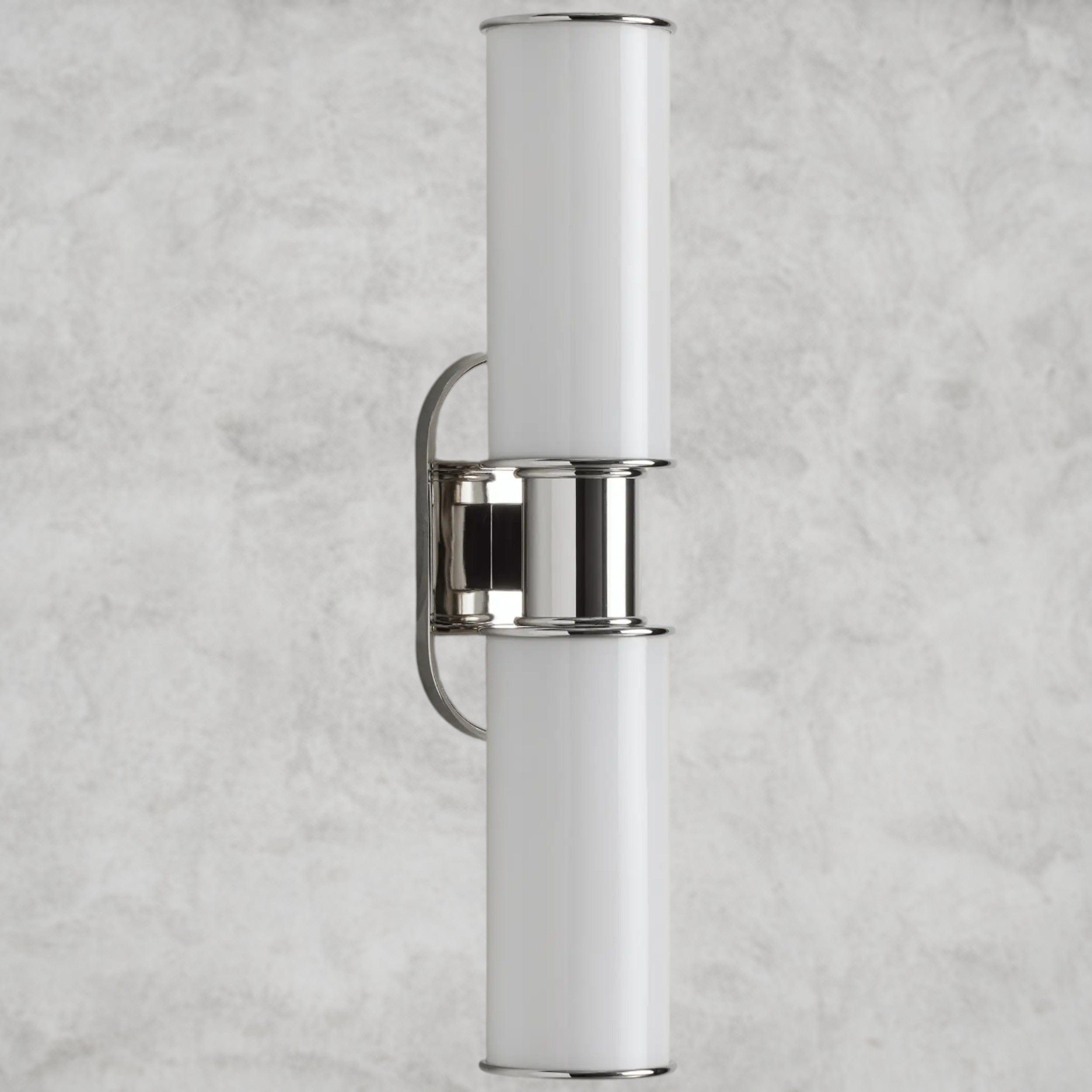 Harlin Double Sconce in Milk