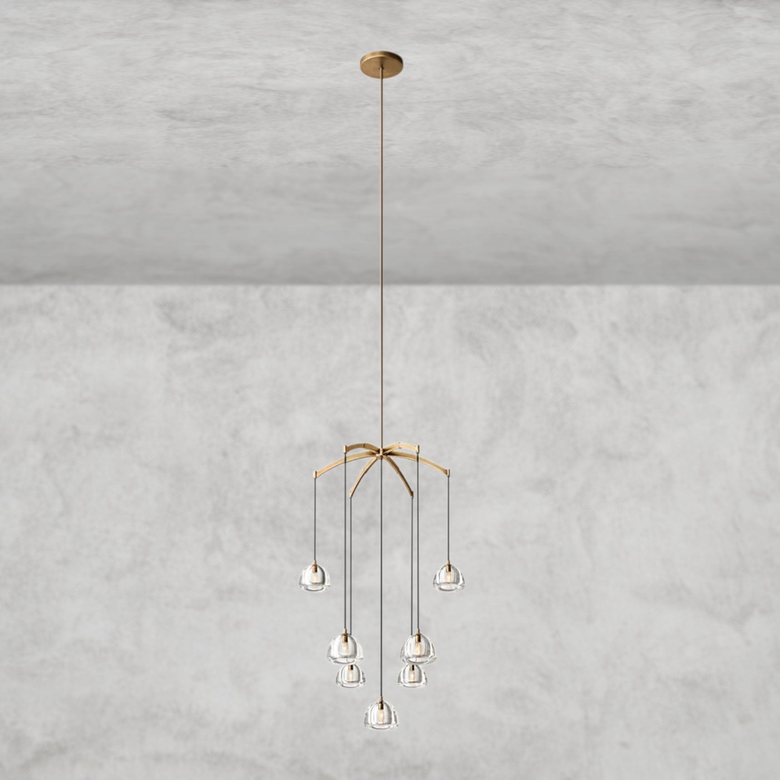 Hemisphere Round Chandelier 36