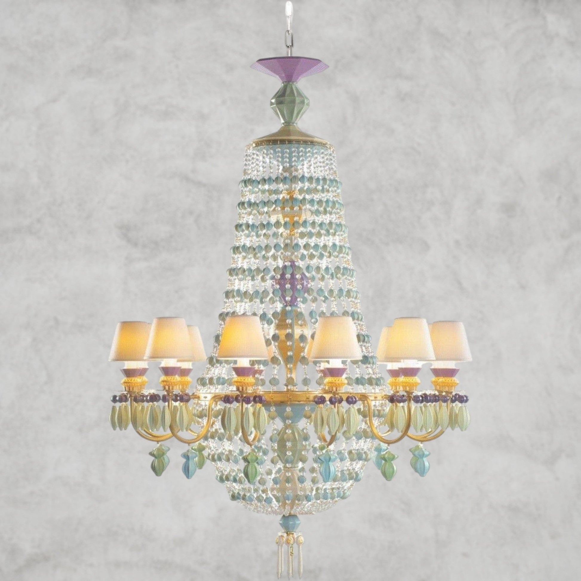 Hermitage Cote d'Azur 12-Lights Chandelier