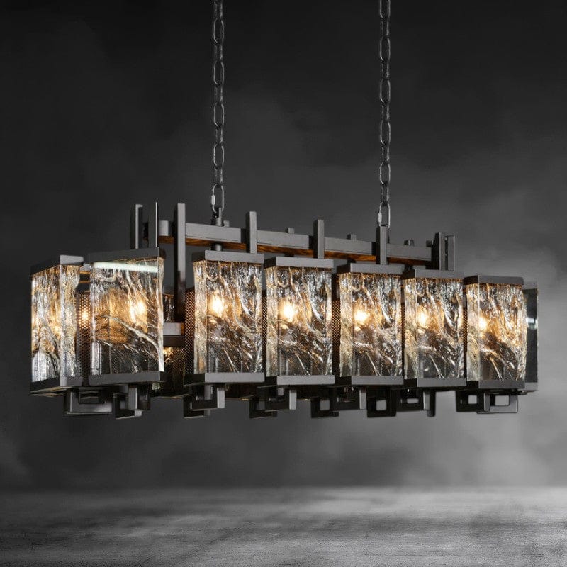 Ice Rectangular Pendant