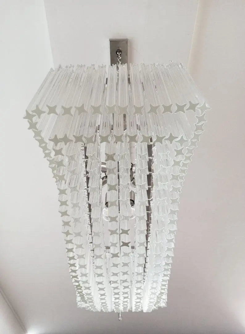Murano Chandelier – Pagoda – 292 prisms – Transparent