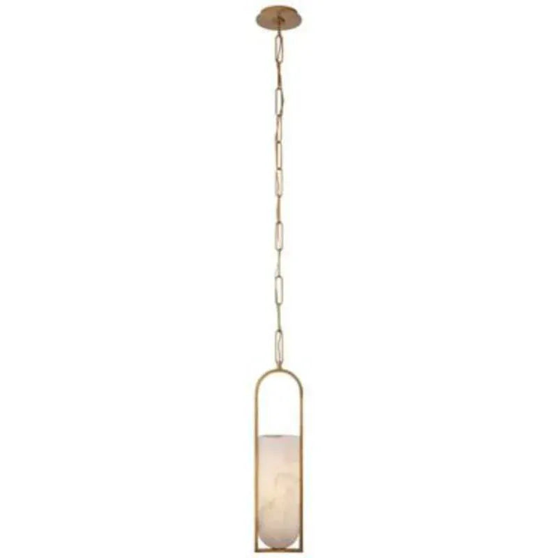 Brass Kelly Wearstler Melange Alabaster Pendant