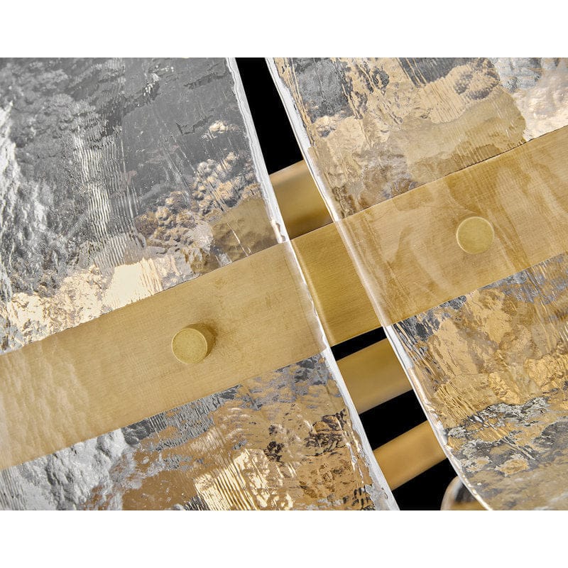 Lillia 9 - Light Steel Dimmable Chandelier